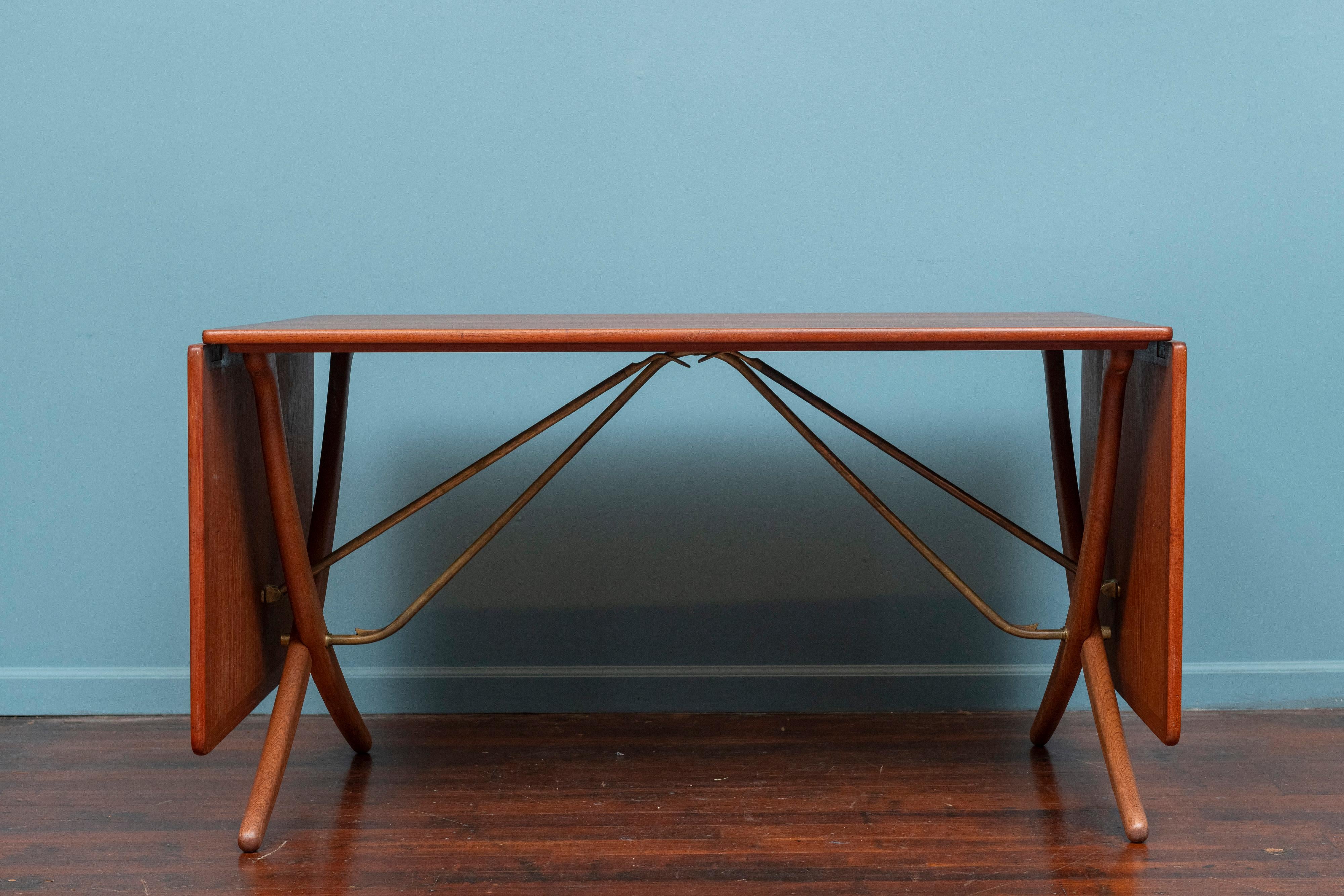 Danish Hans Wegner Dining Table, Model AT-304 for Andreas Tuck