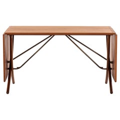 Hans Wegner Dining Table Model AT-304 Produced by Andreas Tuck in Denmark