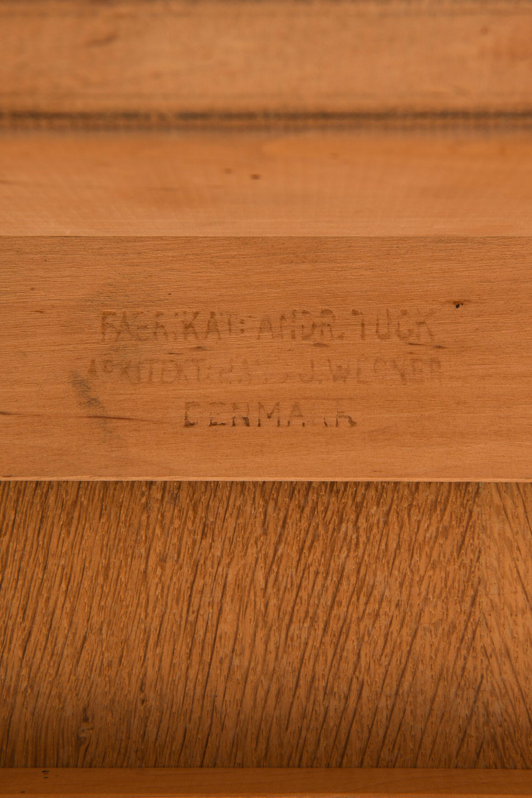 Hans Wegner Dining Table Model AT-312 Produced by Andreas Tuck in Denmark For Sale 3