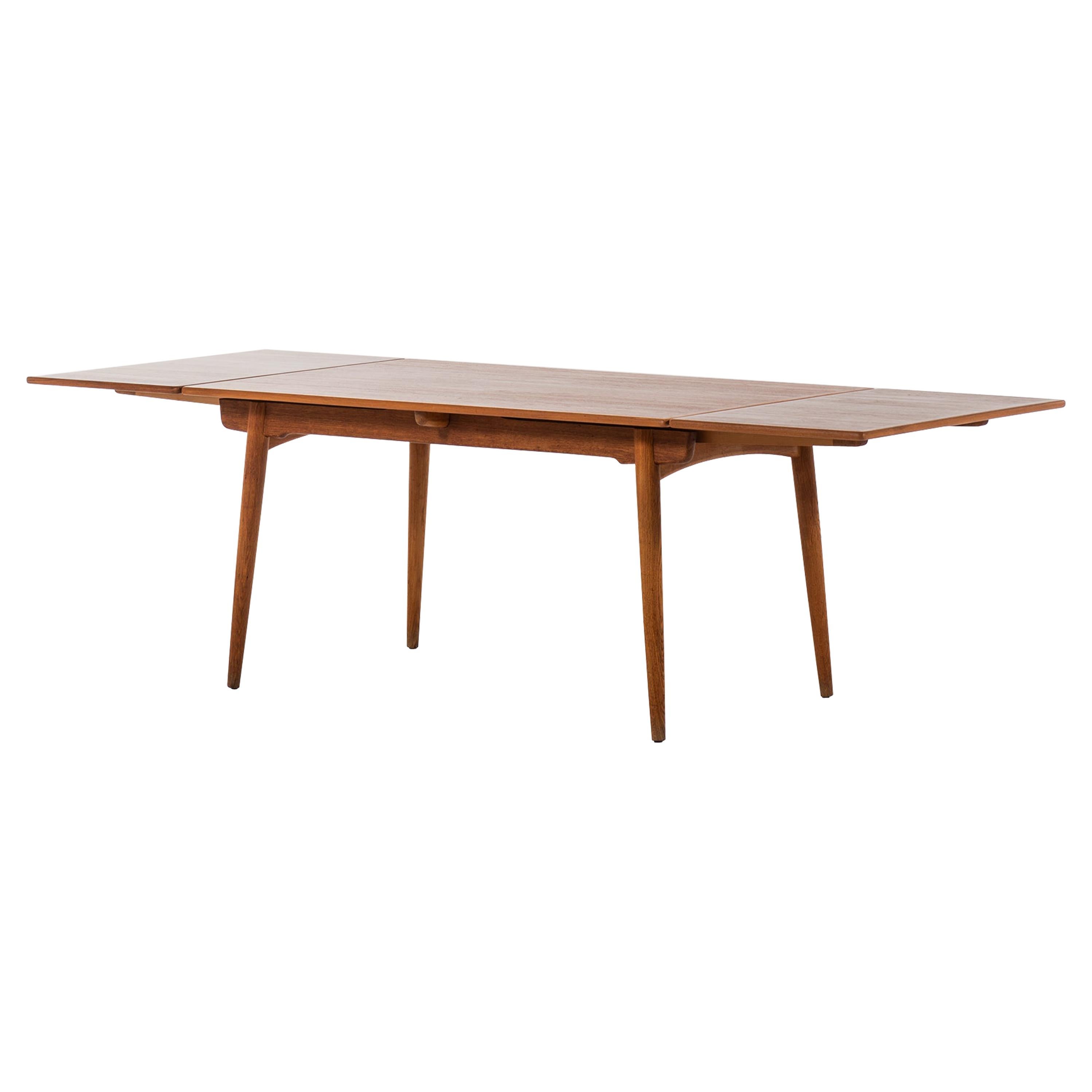 Hans Wegner Dining Table Model AT-312 Produced by Andreas Tuck in Denmark For Sale