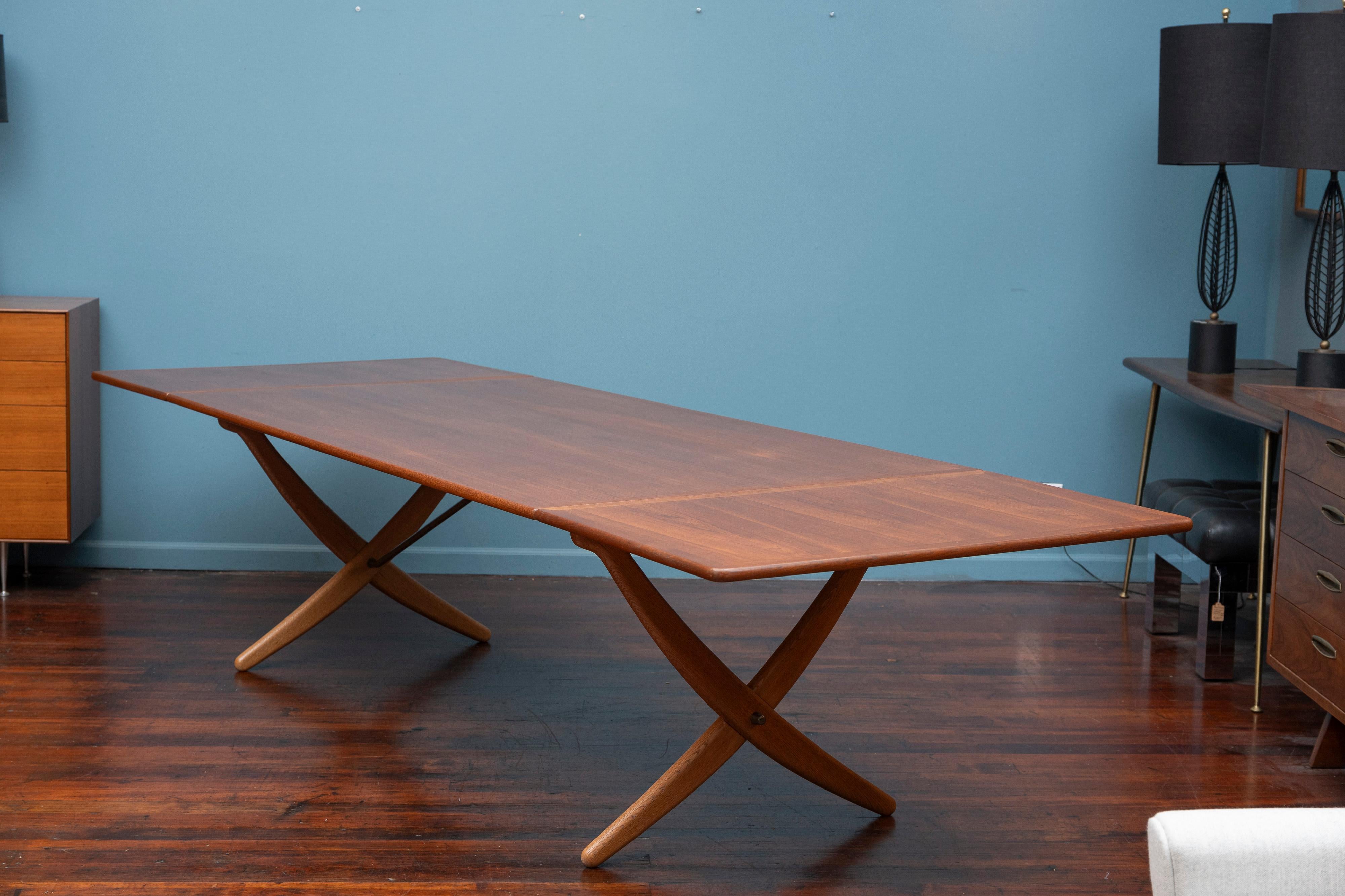 Tavolo da pranzo Hans Wegner, modello AT-314 per Andreas Tuck in vendita 3