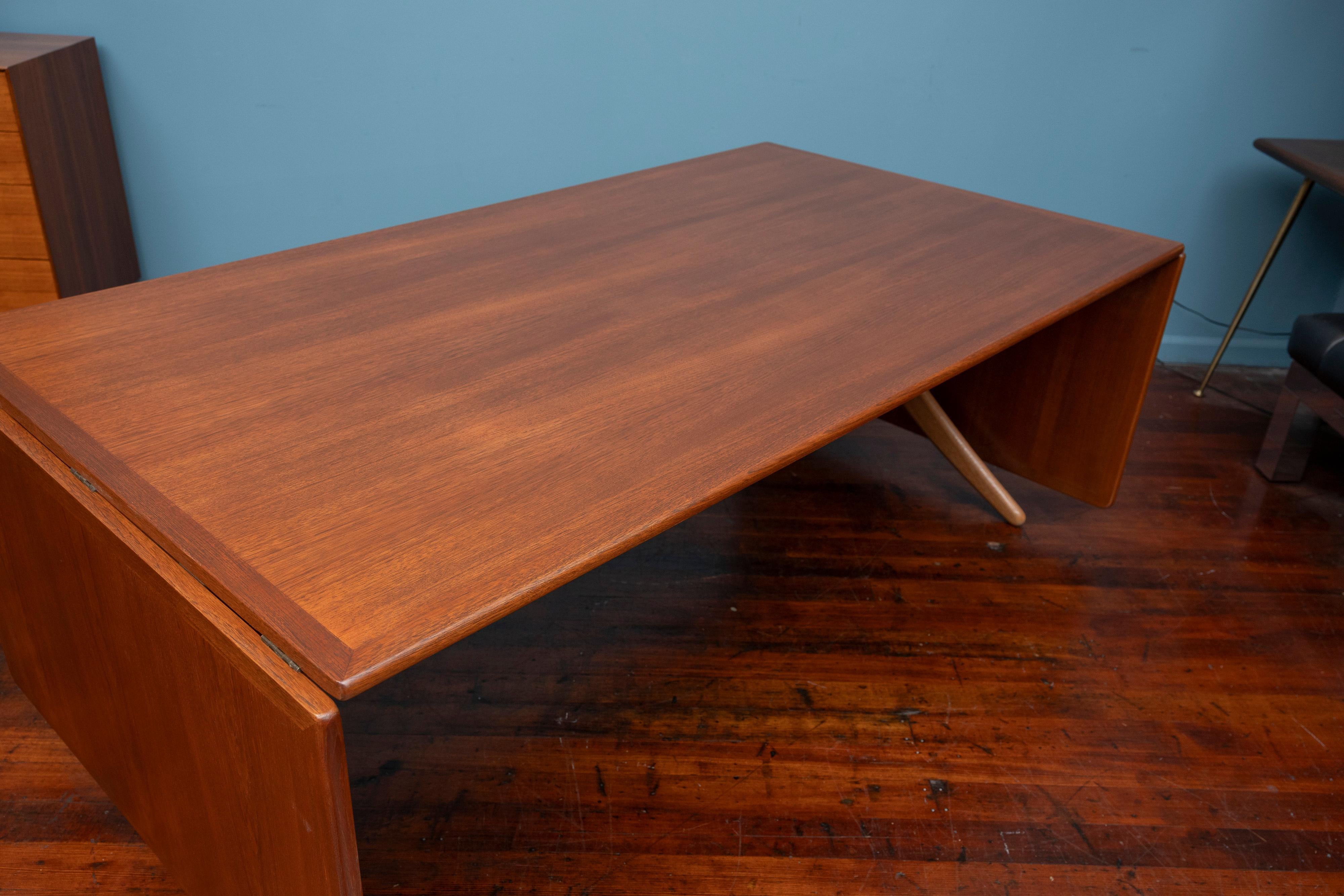 Tavolo da pranzo Hans Wegner, modello AT-314 per Andreas Tuck In condizioni buone in vendita a San Francisco, CA