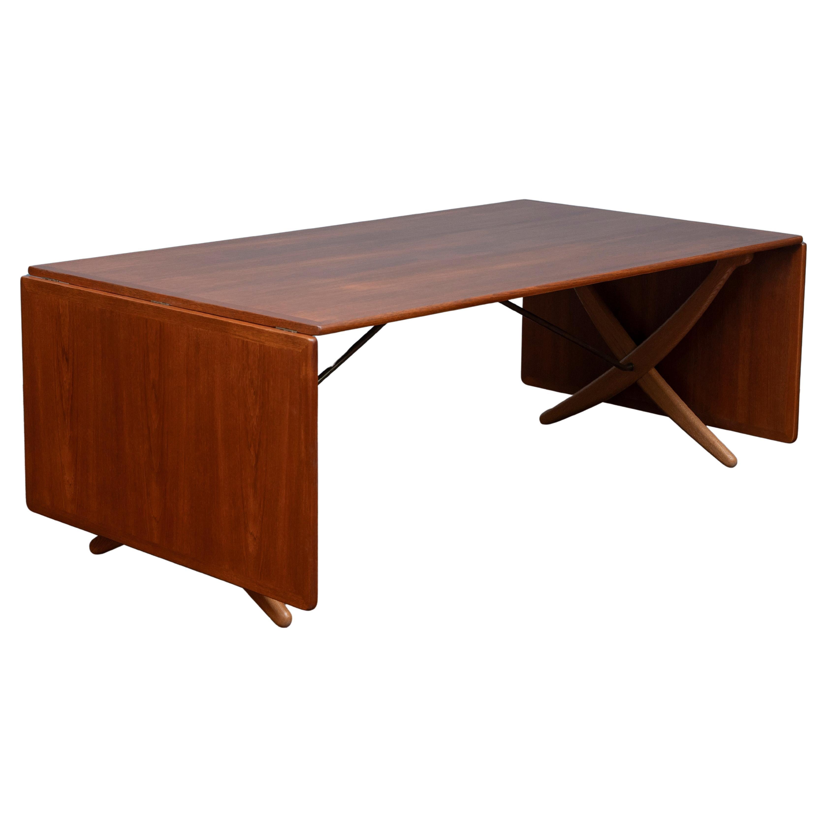 Tavolo da pranzo Hans Wegner, modello AT-314 per Andreas Tuck