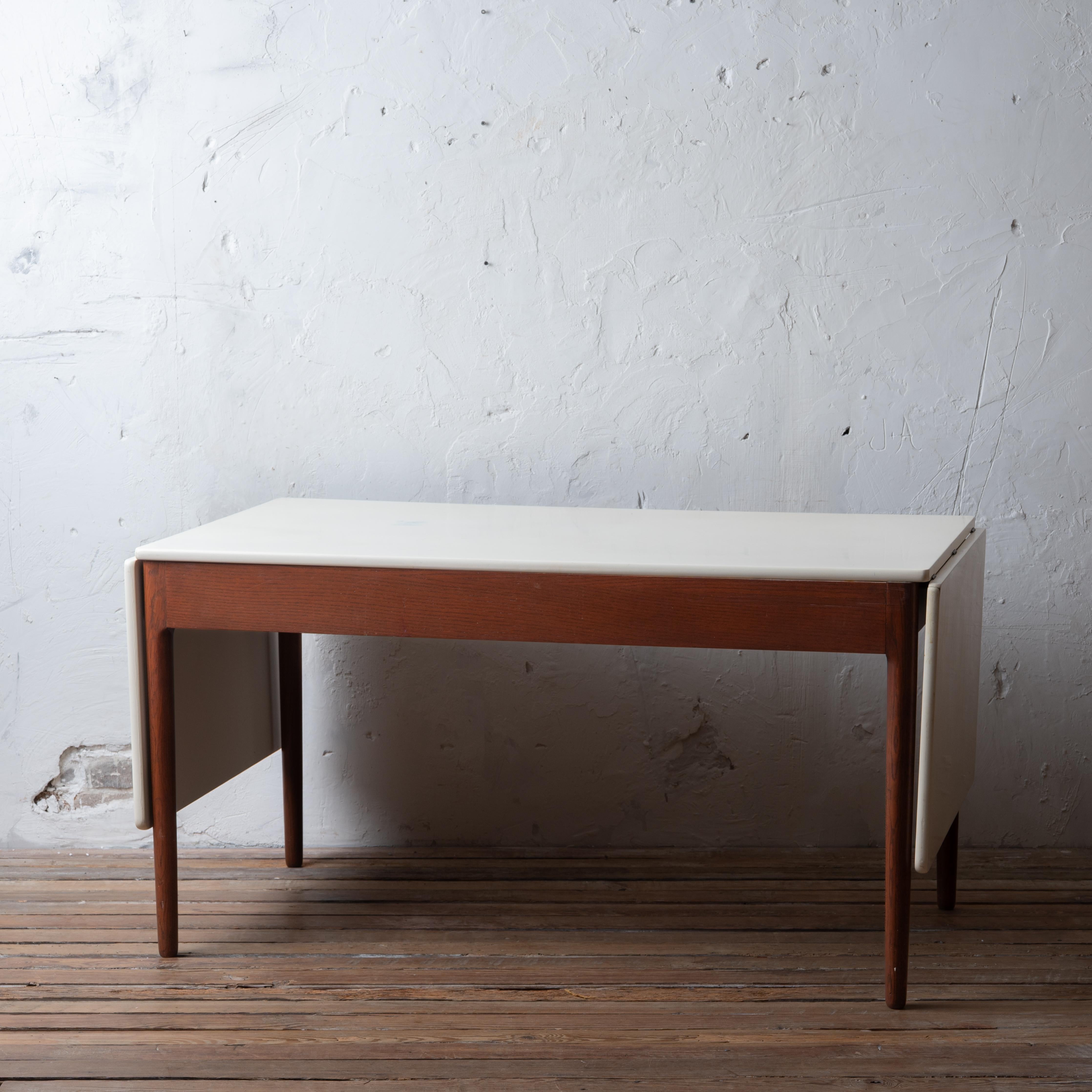 Hans Wegner Drop Leaf Desk AT-305 for Andreas Tuck, 1955 For Sale 5