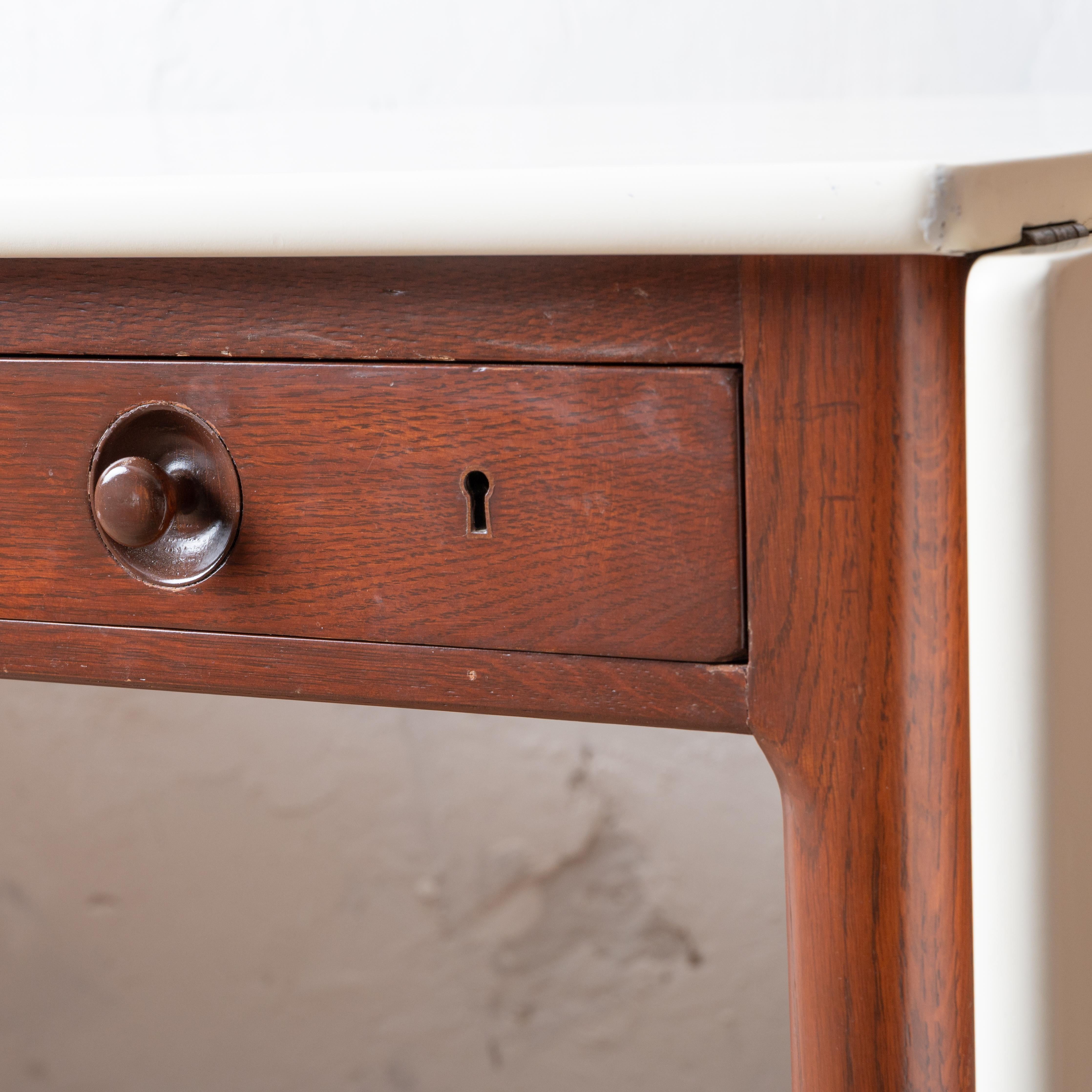 Hans Wegner Drop Leaf Desk AT-305 for Andreas Tuck, 1955 For Sale 1