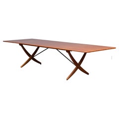 Hans Wegner Drop Leaf Dining Table for Andreas Tuck, Model AT-314