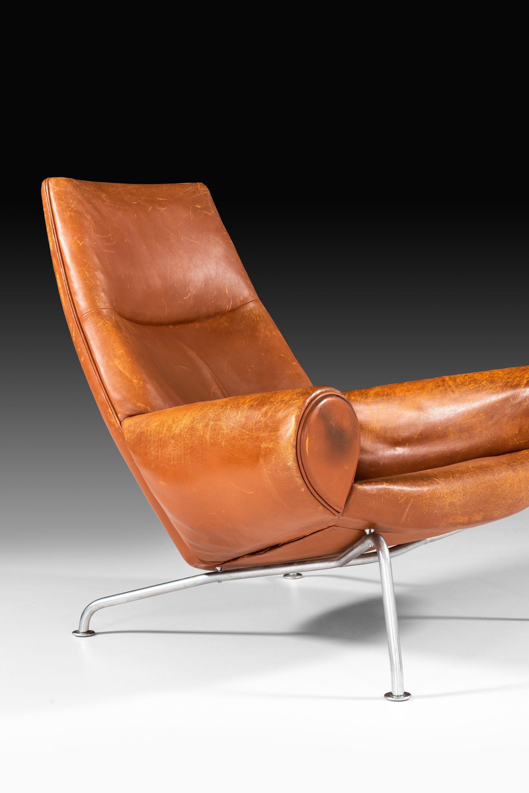 Mid-20th Century Hans Wegner Easy Chair Model AP47 / Queen OX Chair by A.P. Stolen in Denmark