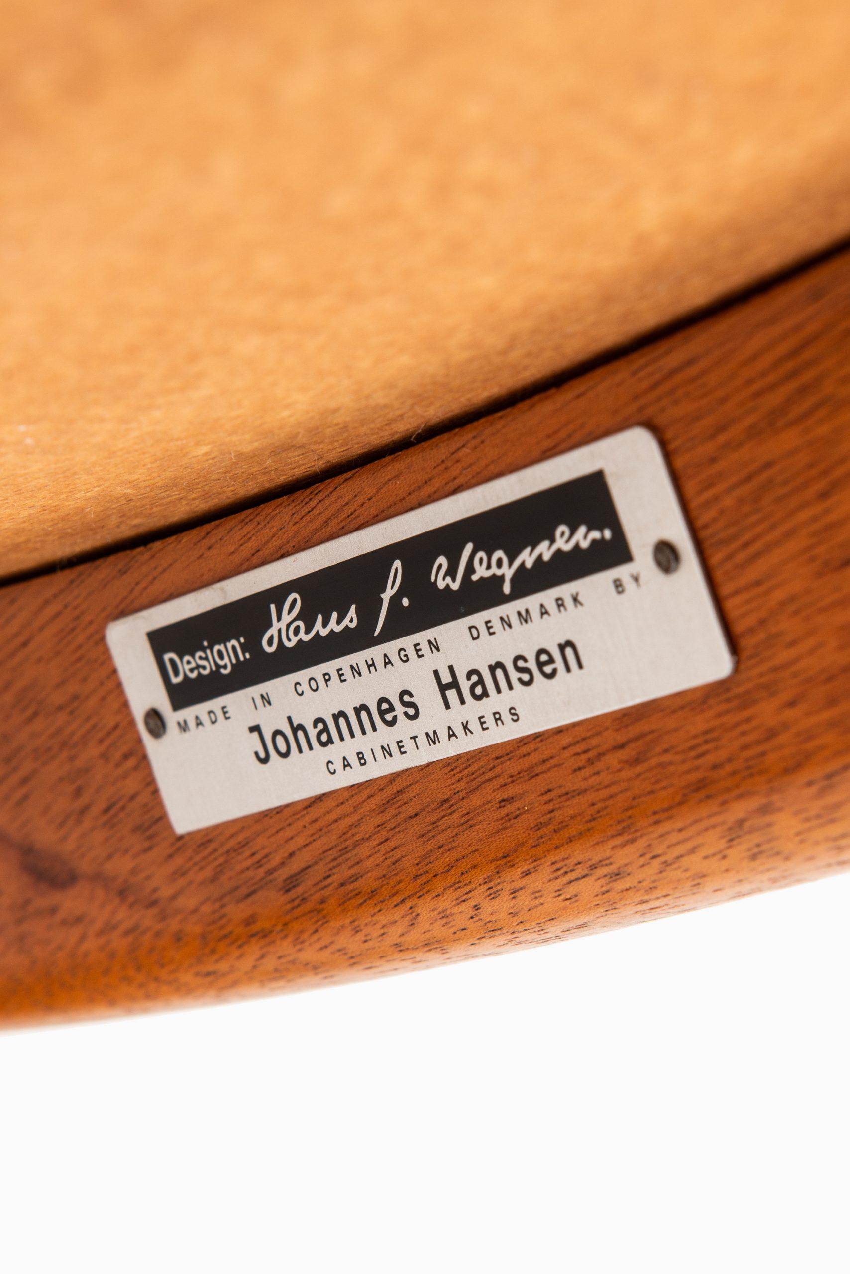 Scandinavian Modern Hans Wegner Easy Chairs Model JH54 by Cabinetmaker Johannes Hansen in Denmark For Sale