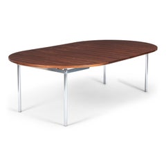 Hans Wegner Extendable Dining Table in Rosewood