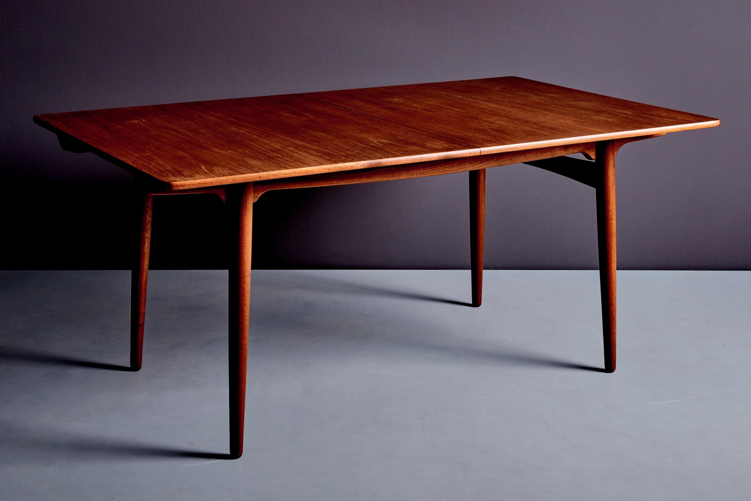 Table de salle à manger extensible Hans Wegner en Wood Wood pour Andreas Tuck en vente 7