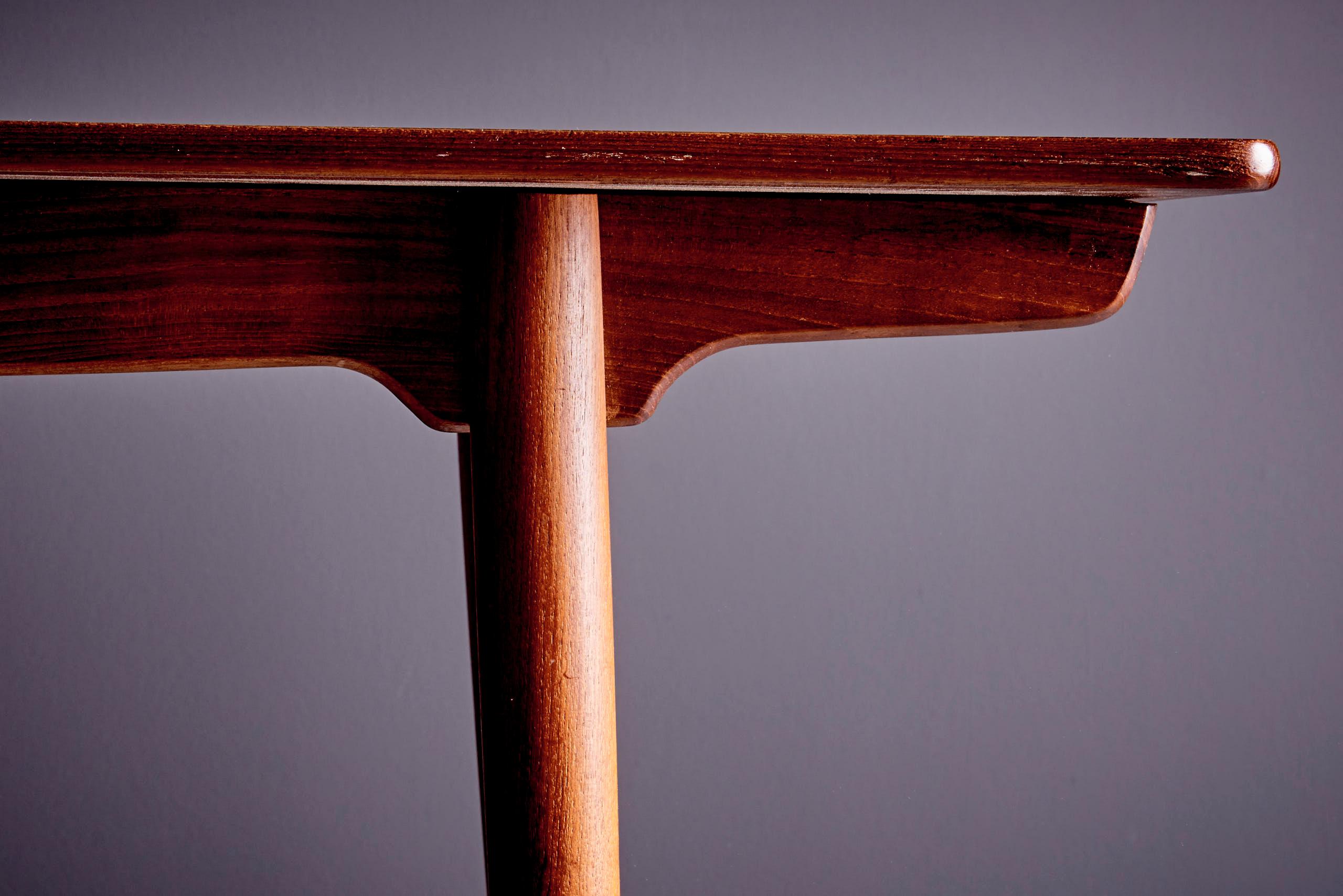 Table de salle à manger extensible Hans Wegner en Wood Wood pour Andreas Tuck en vente 8