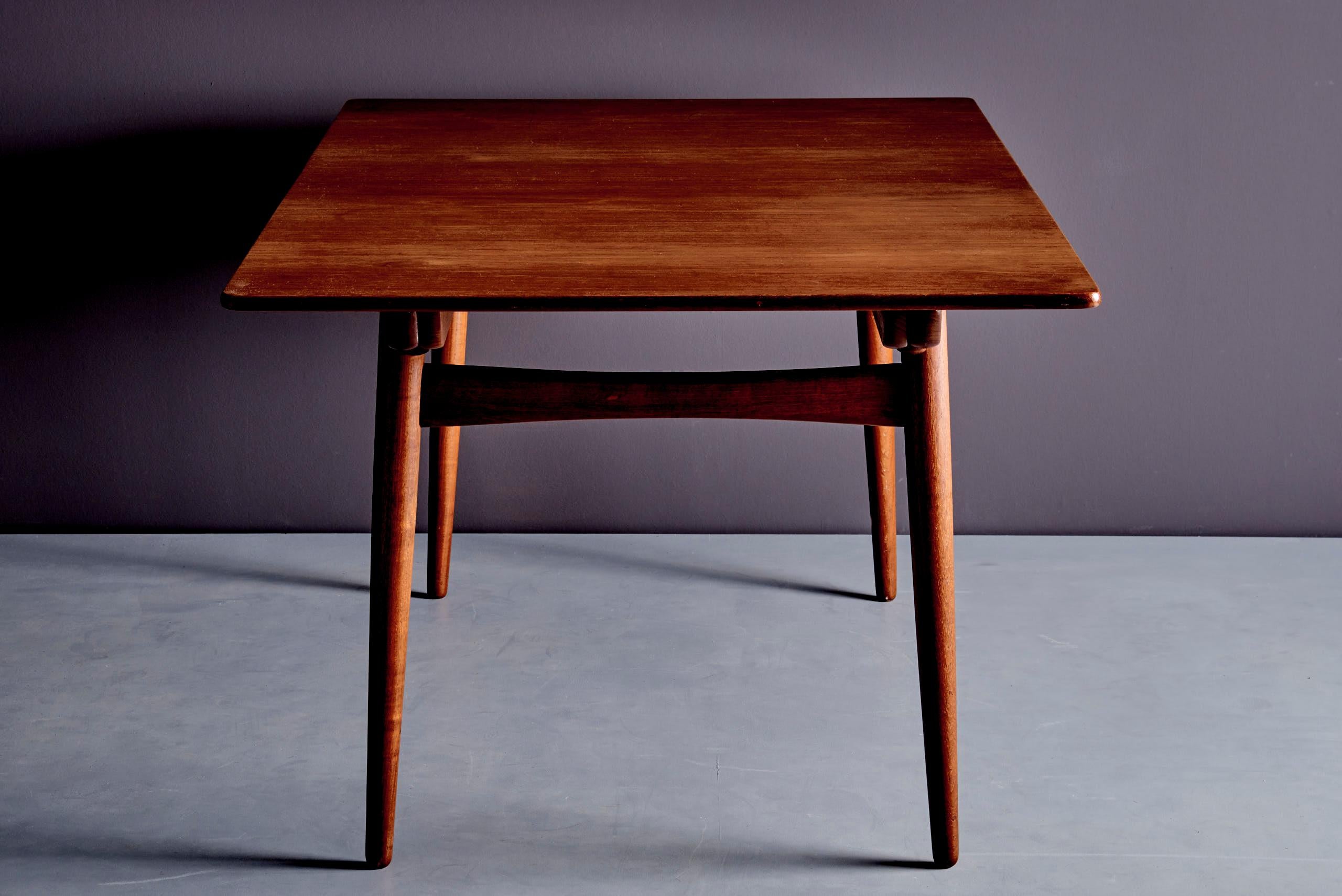Table de salle à manger extensible Hans Wegner en Wood Wood pour Andreas Tuck en vente 10