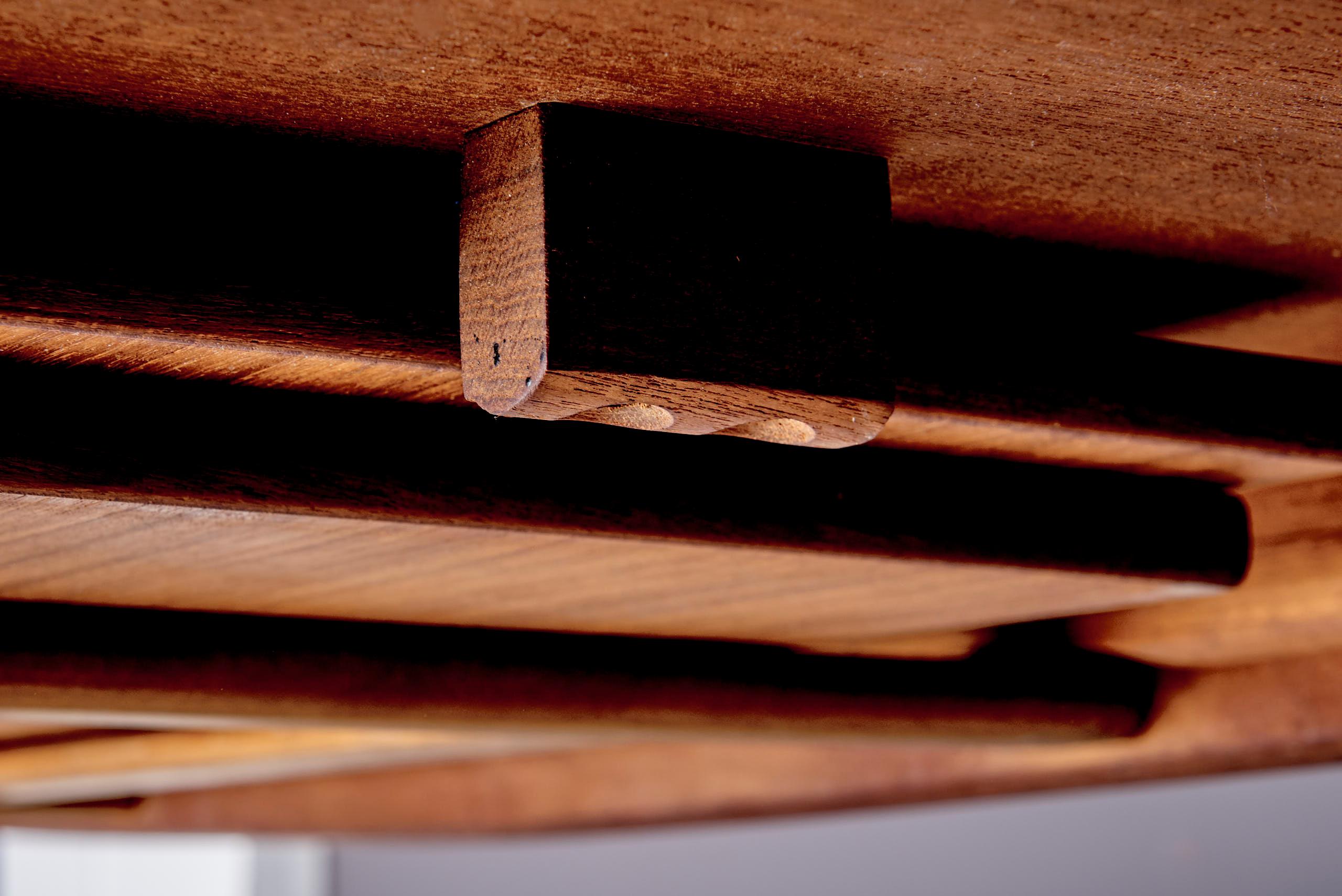 Table de salle à manger extensible Hans Wegner en Wood Wood pour Andreas Tuck en vente 13