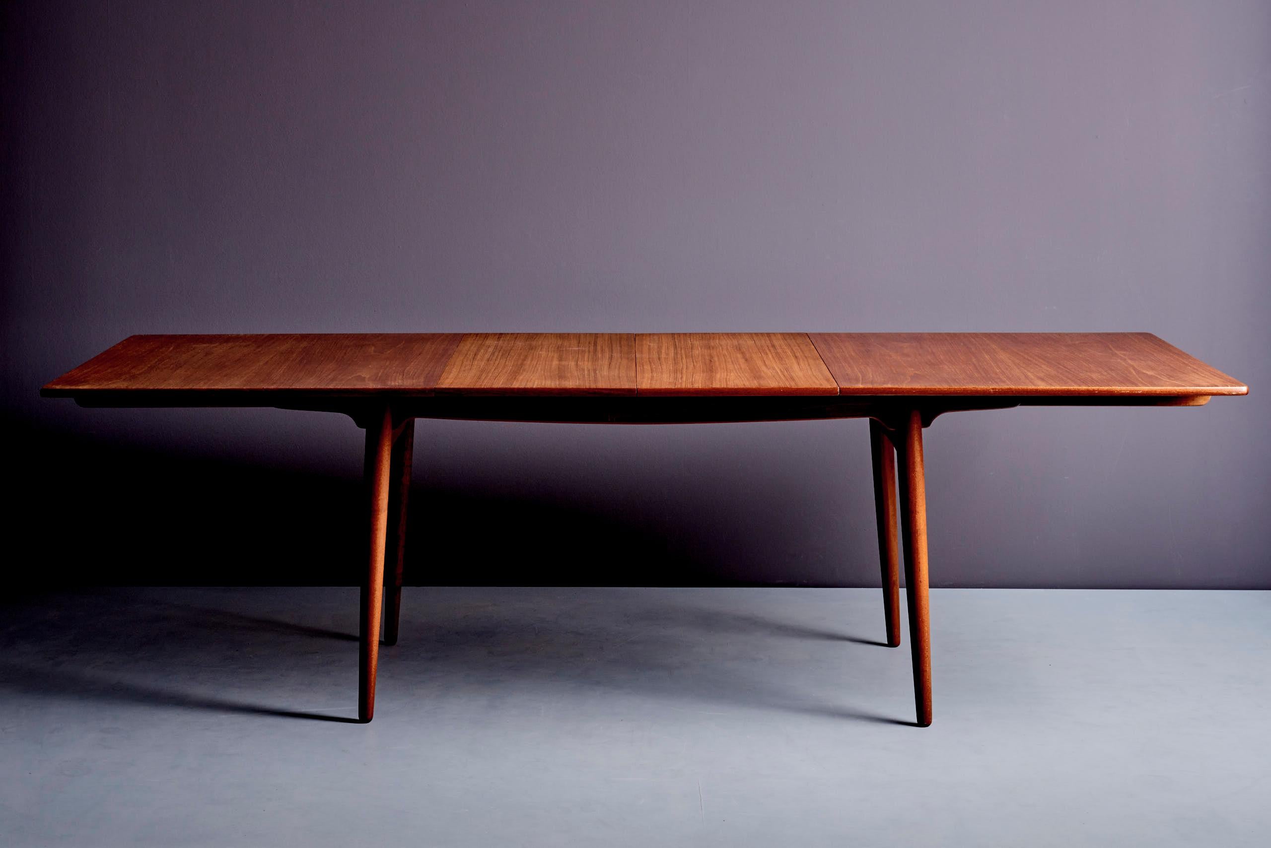 Table de salle à manger extensible Hans Wegner en Wood Wood pour Andreas Tuck en vente 2