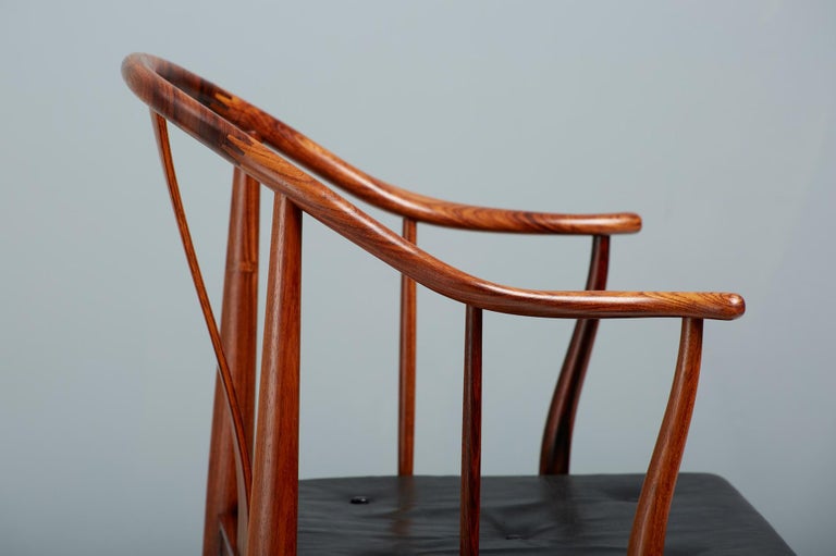 Hans Wegner FH-4283 Rosewood China Chair, C1960s For Sale 3