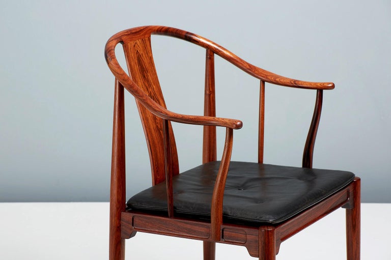 Hans Wegner FH-4283 Rosewood China Chair, C1960s For Sale 2
