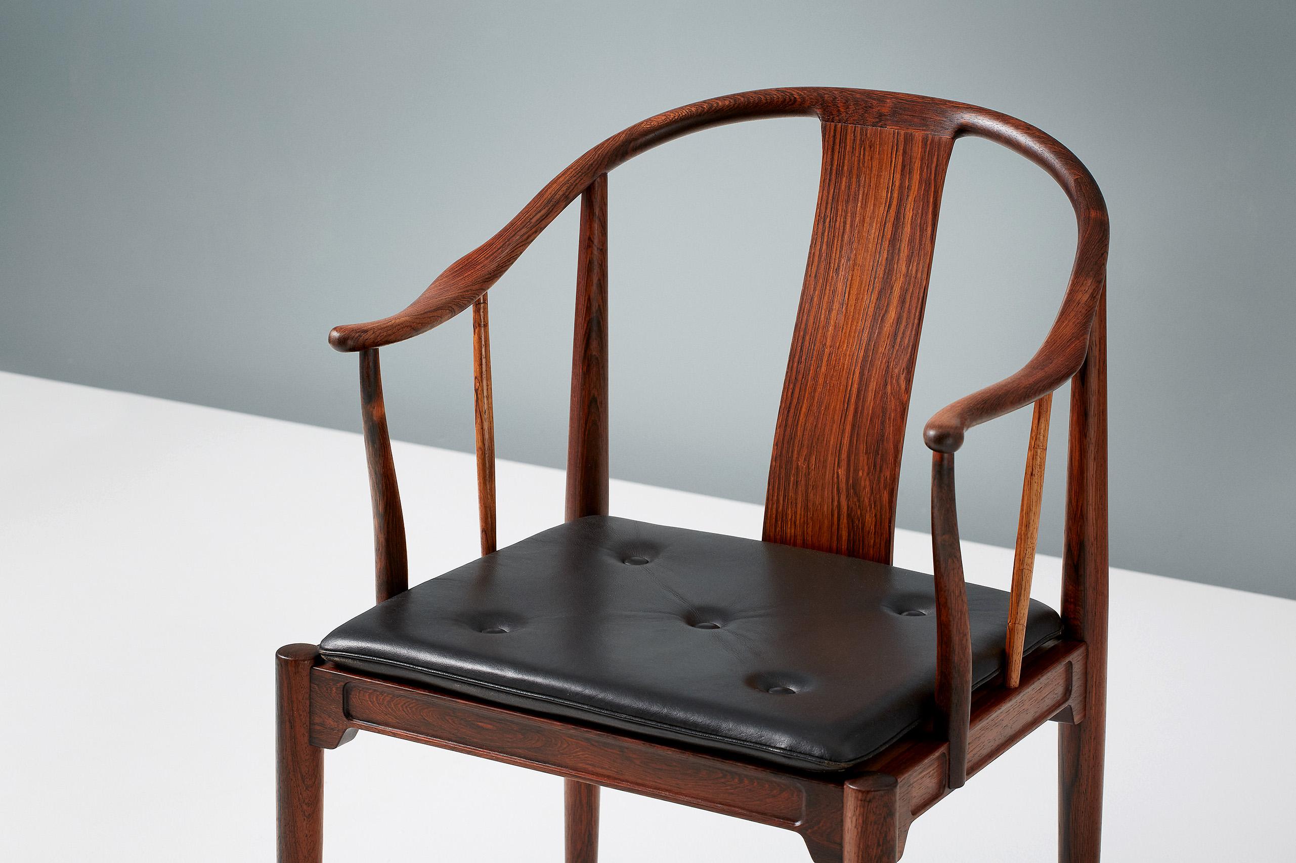 Hans Wegner: China-Stuhl aus Rosenholz, FH-4283 (Dänisch)