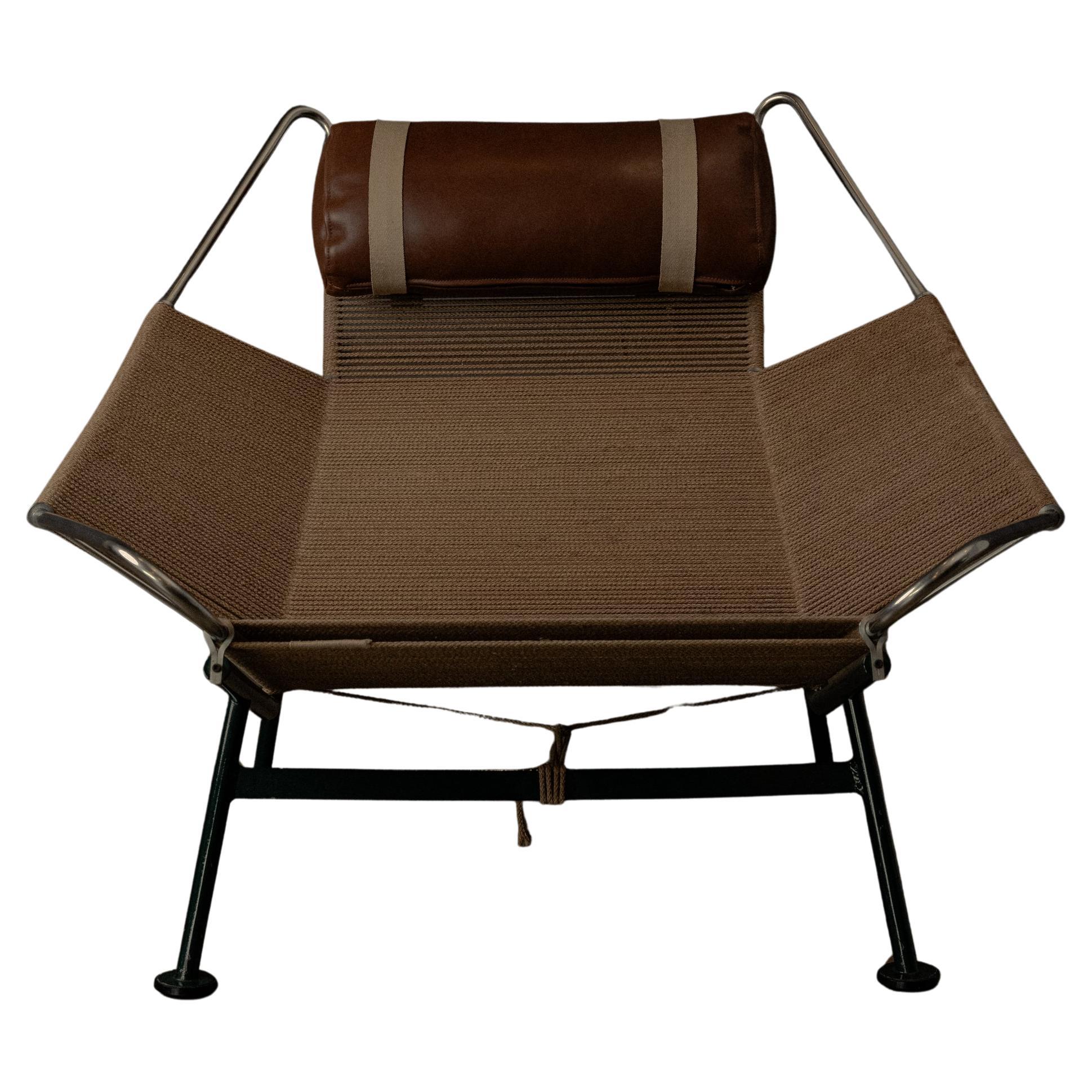 Hans Wegner Flag Halyard Chair, Model GE225 for Getama, Denmark, 1950s