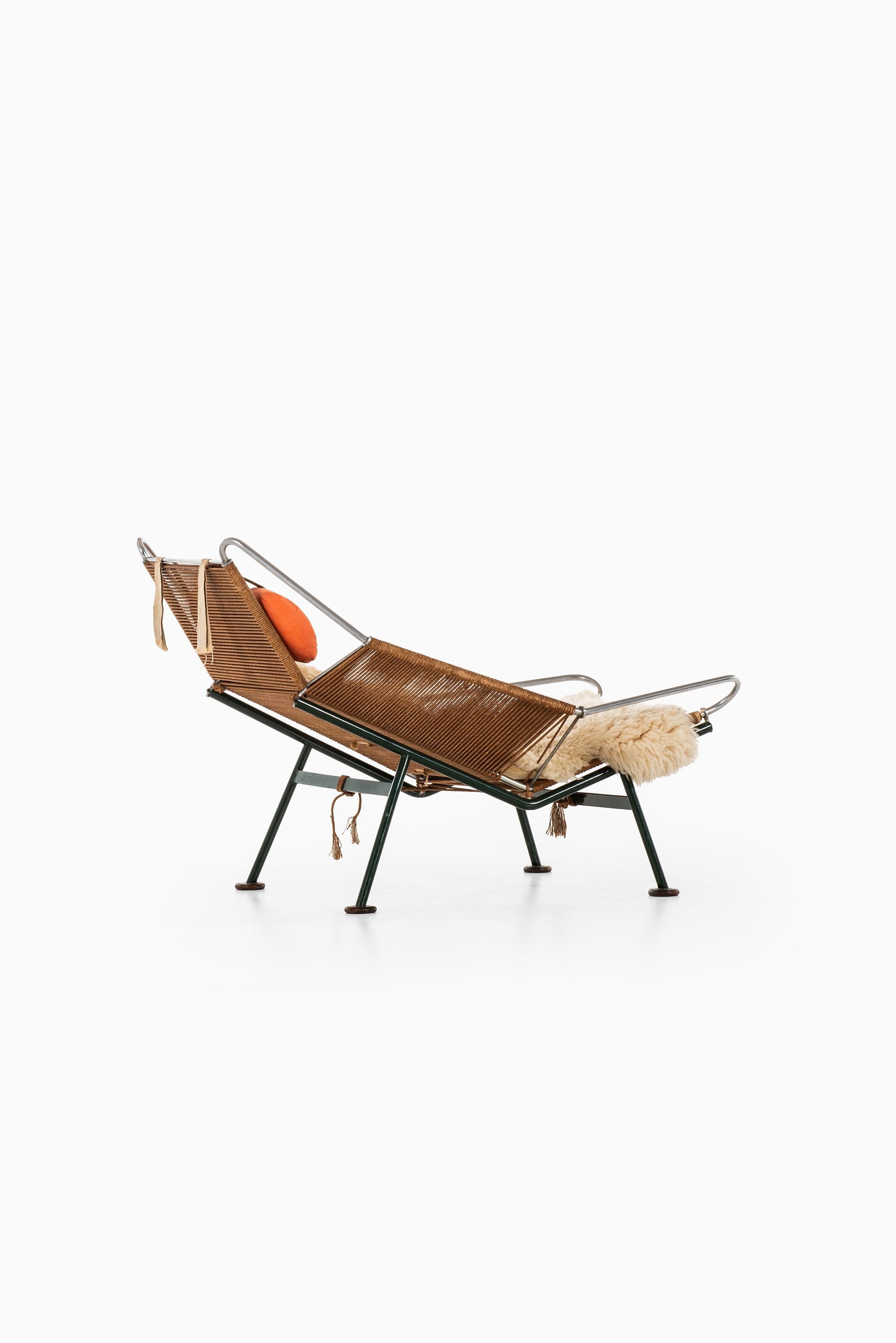 Danish Hans Wegner Flag Halyard Chair Produced by GETAMA in Denmark