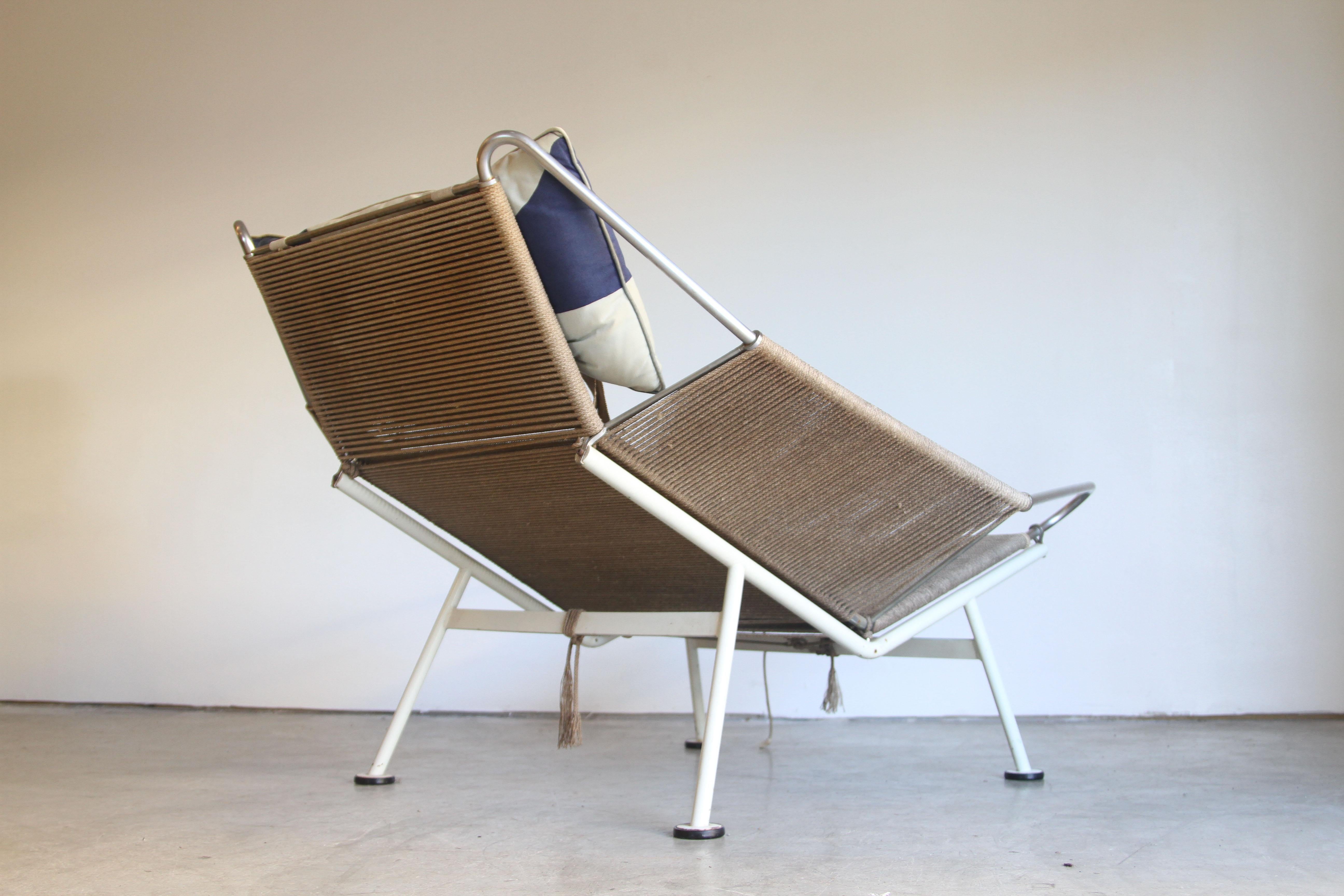 Hans Wegner Flag Halyard Lounge Chair 10