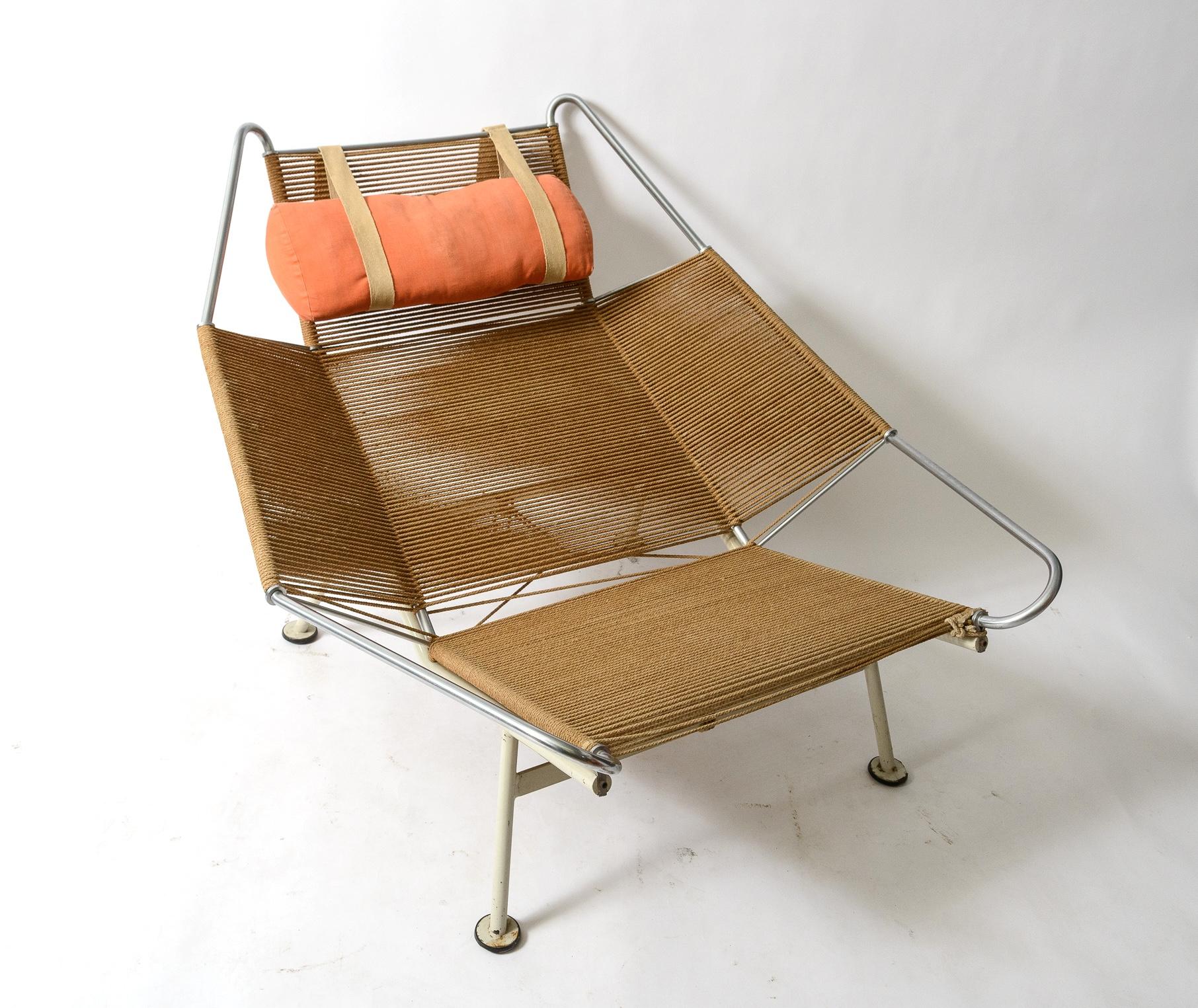 Danese Sedia da salotto Hans Wegner Flag Halyard in vendita