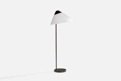 Hans Wegner, Floor Lamp, Steel, Acrylic, Denmark, 1960s