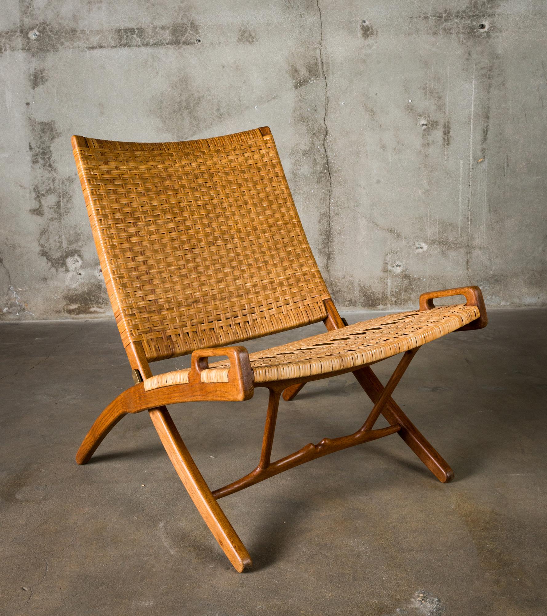 20th Century Hans Wegner Folding Chair