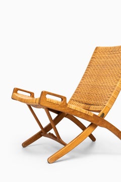 Hans Wegner Klappstuhl Modell JH512 von Johannes Hansen in Dänemark