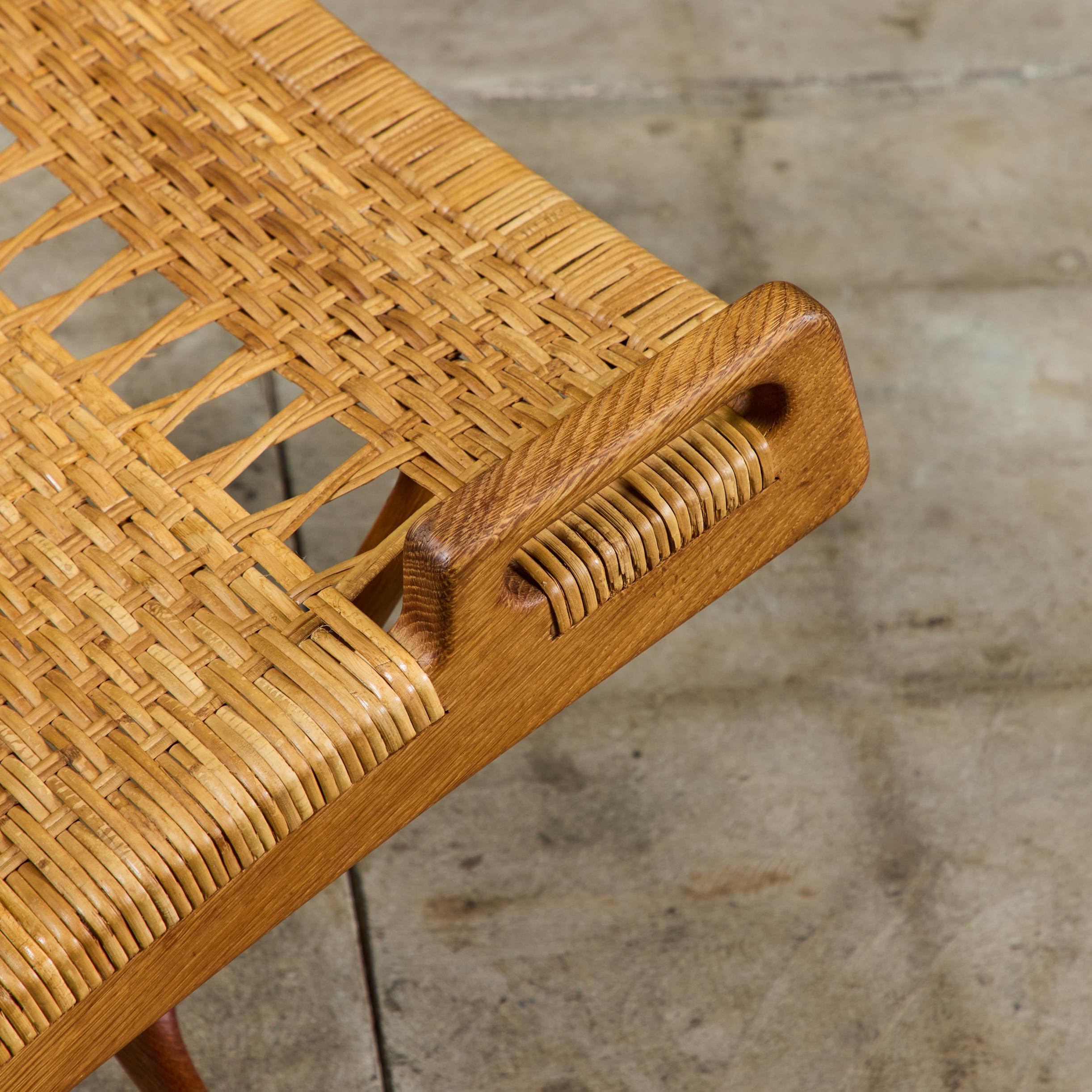 Chaise longue pliante Hans Wegner pour Johannes Hansen 11