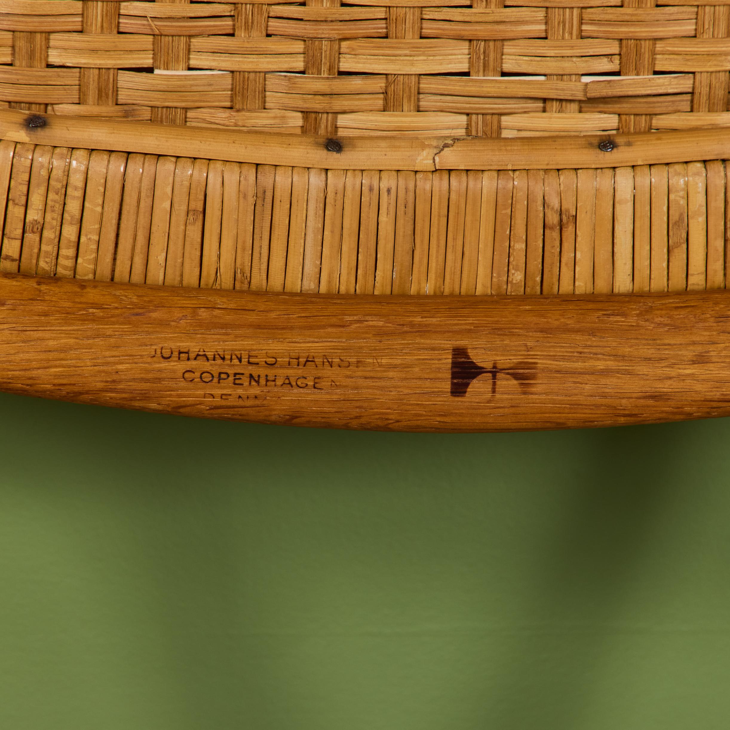 Chaise longue pliante Hans Wegner pour Johannes Hansen 12