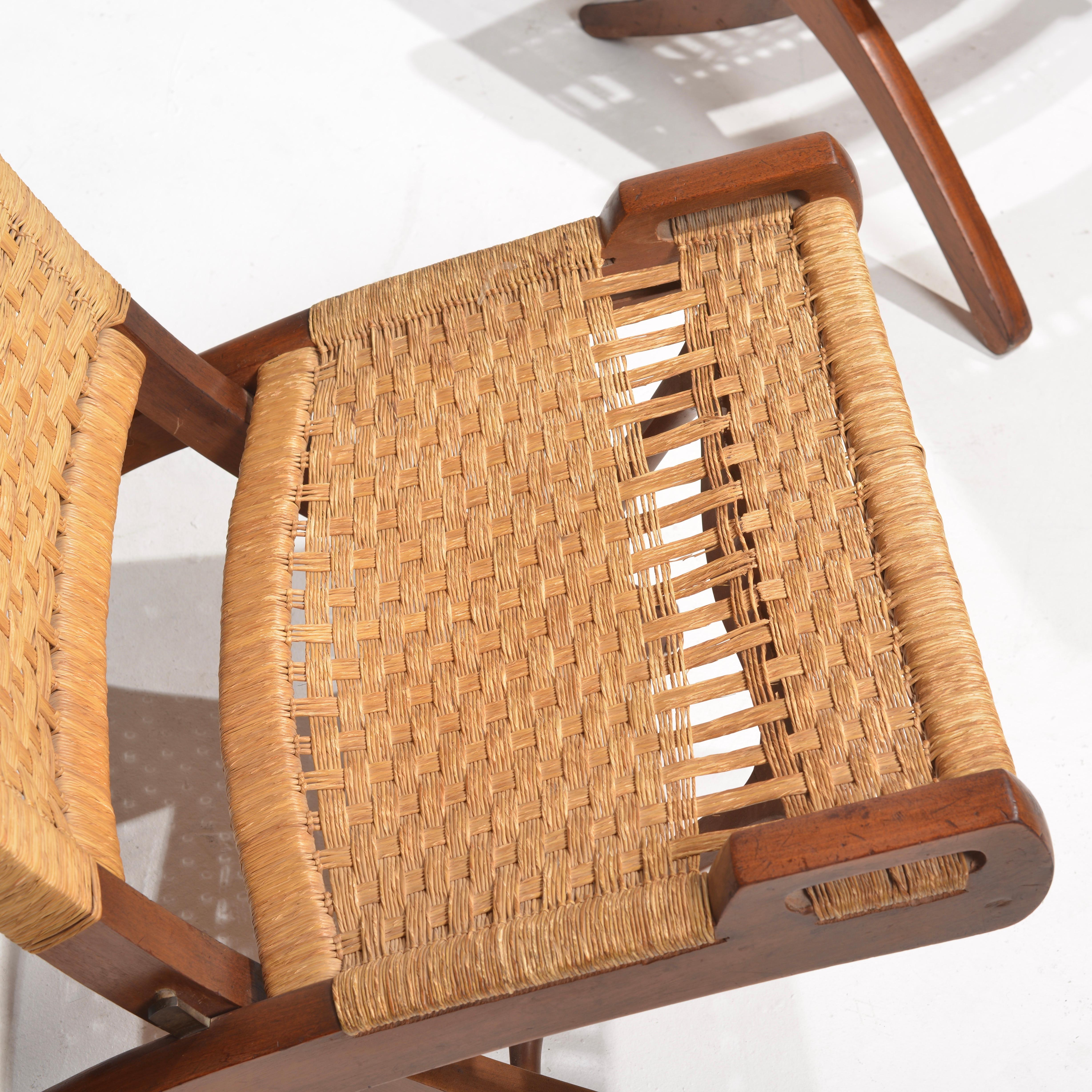 Hans Wegner Folding Rope Chair 3
