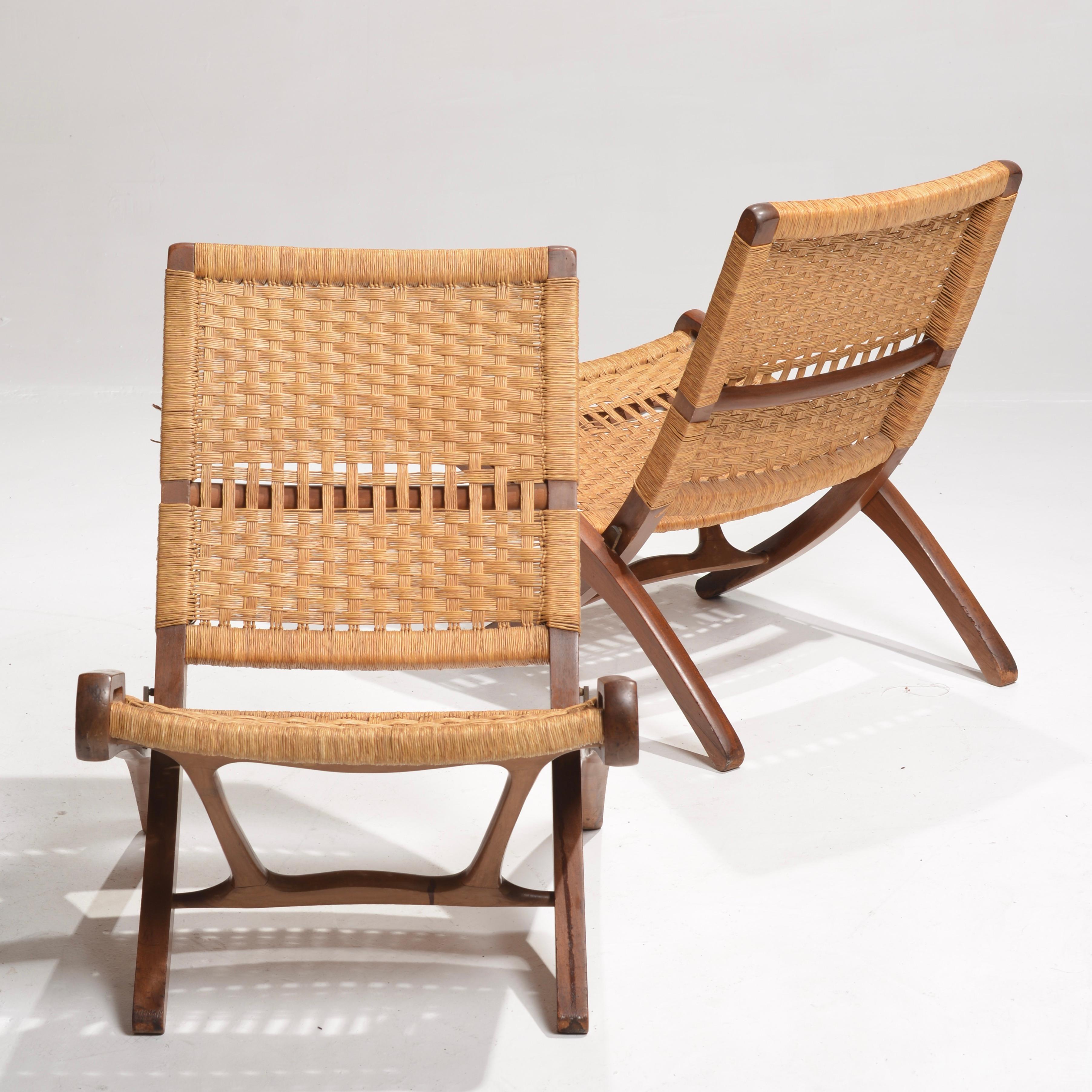 Hans Wegner Folding Rope Chair 4