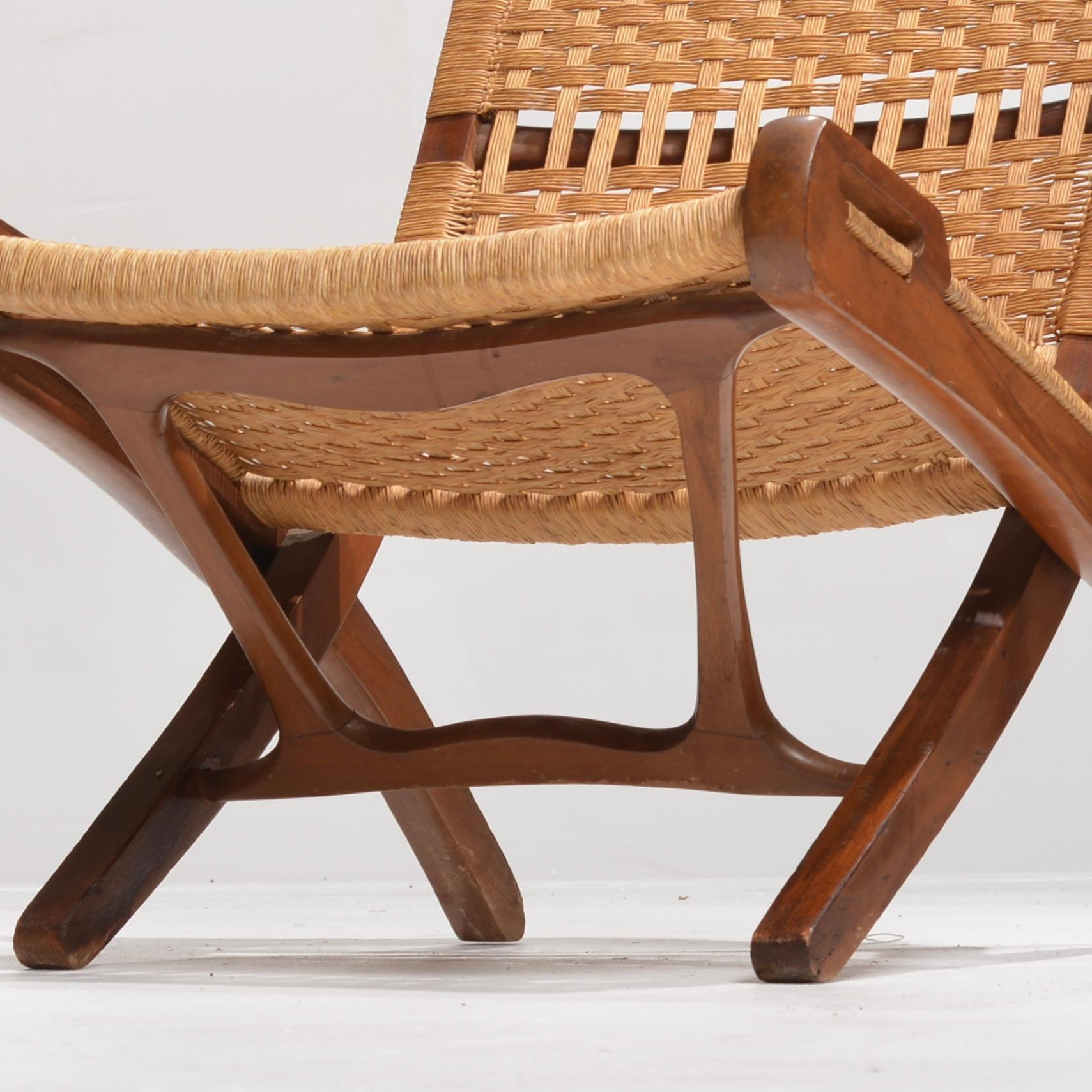 Cord Hans Wegner Folding Rope Chair