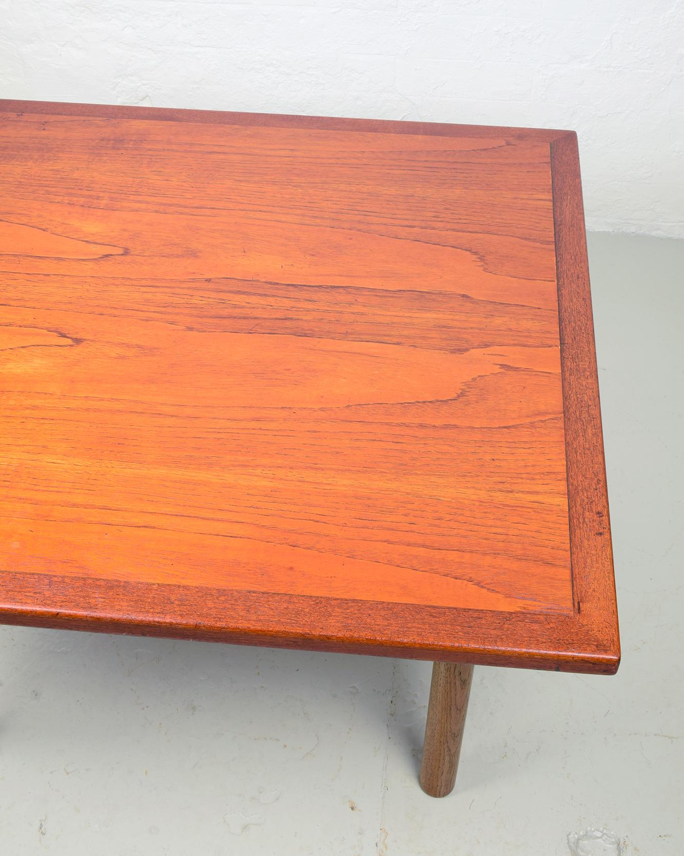 Hans Wegner for Andreas Tuck, 1060s, Teak and Oak, Beautiful and Simple Design In Good Condition In London, GB