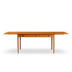 Hans Wegner for Andreas Tuck AT-305 Mid Century Danish Teak Drop Side Desk