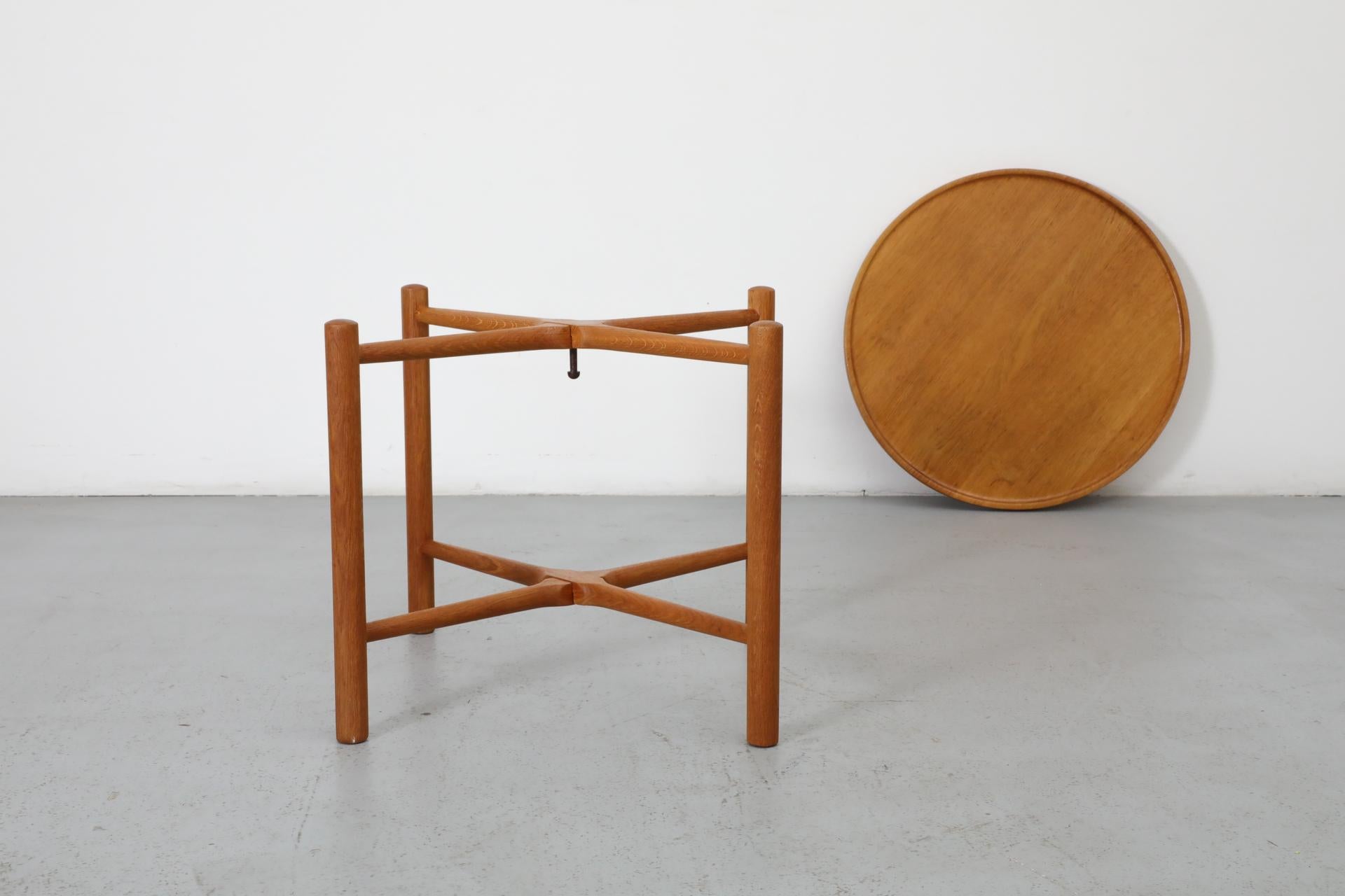 Hans Wegner pour Andreas Tuck Table à plateau en chêne AT35 en vente 12