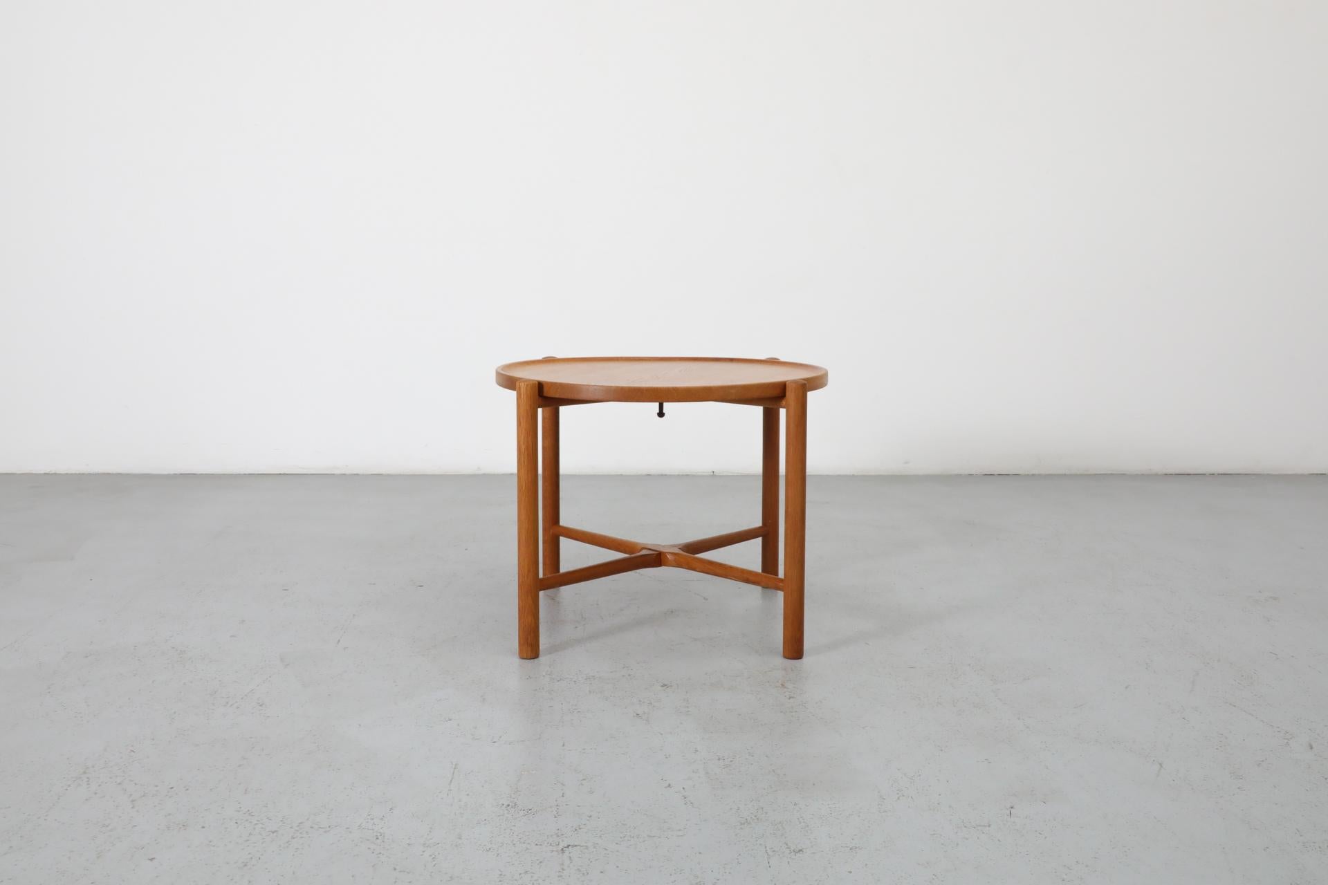 Mid-Century Modern Hans Wegner pour Andreas Tuck Table à plateau en chêne AT35 en vente