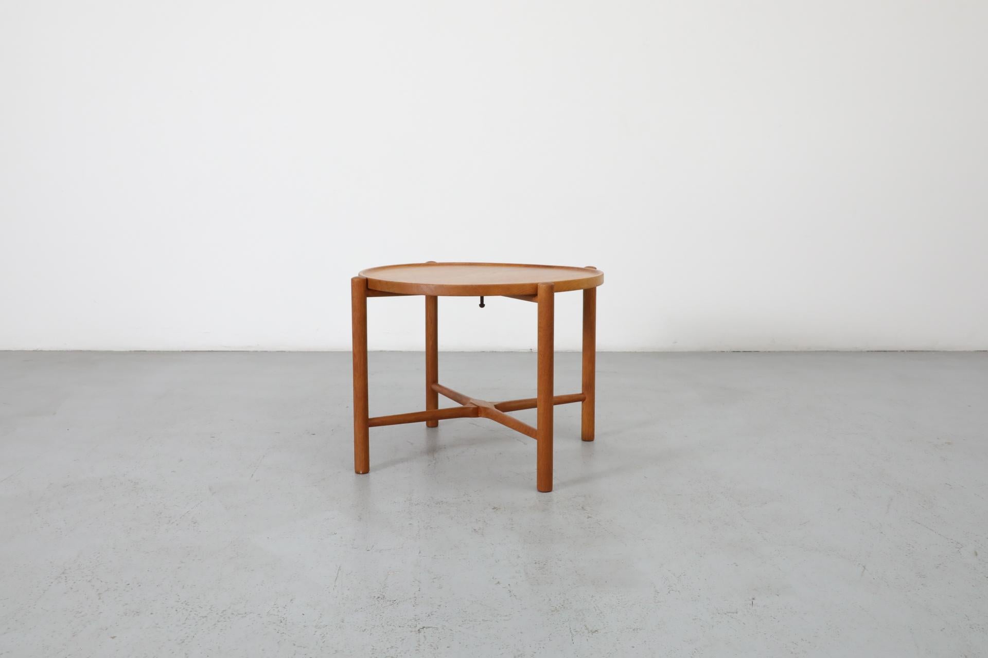 Chêne Hans Wegner pour Andreas Tuck Table à plateau en chêne AT35 en vente