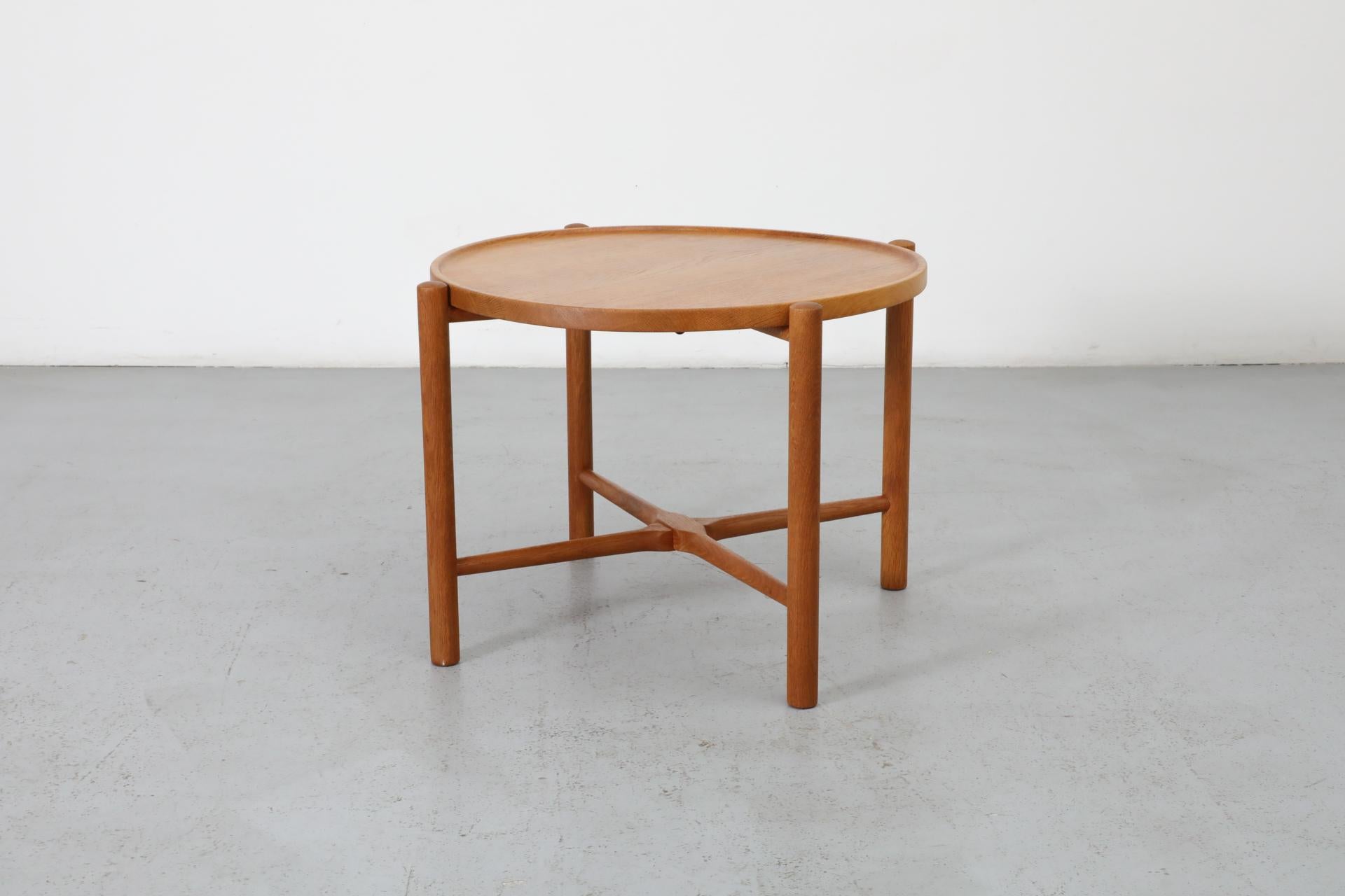 Hans Wegner pour Andreas Tuck Table à plateau en chêne AT35 en vente 1