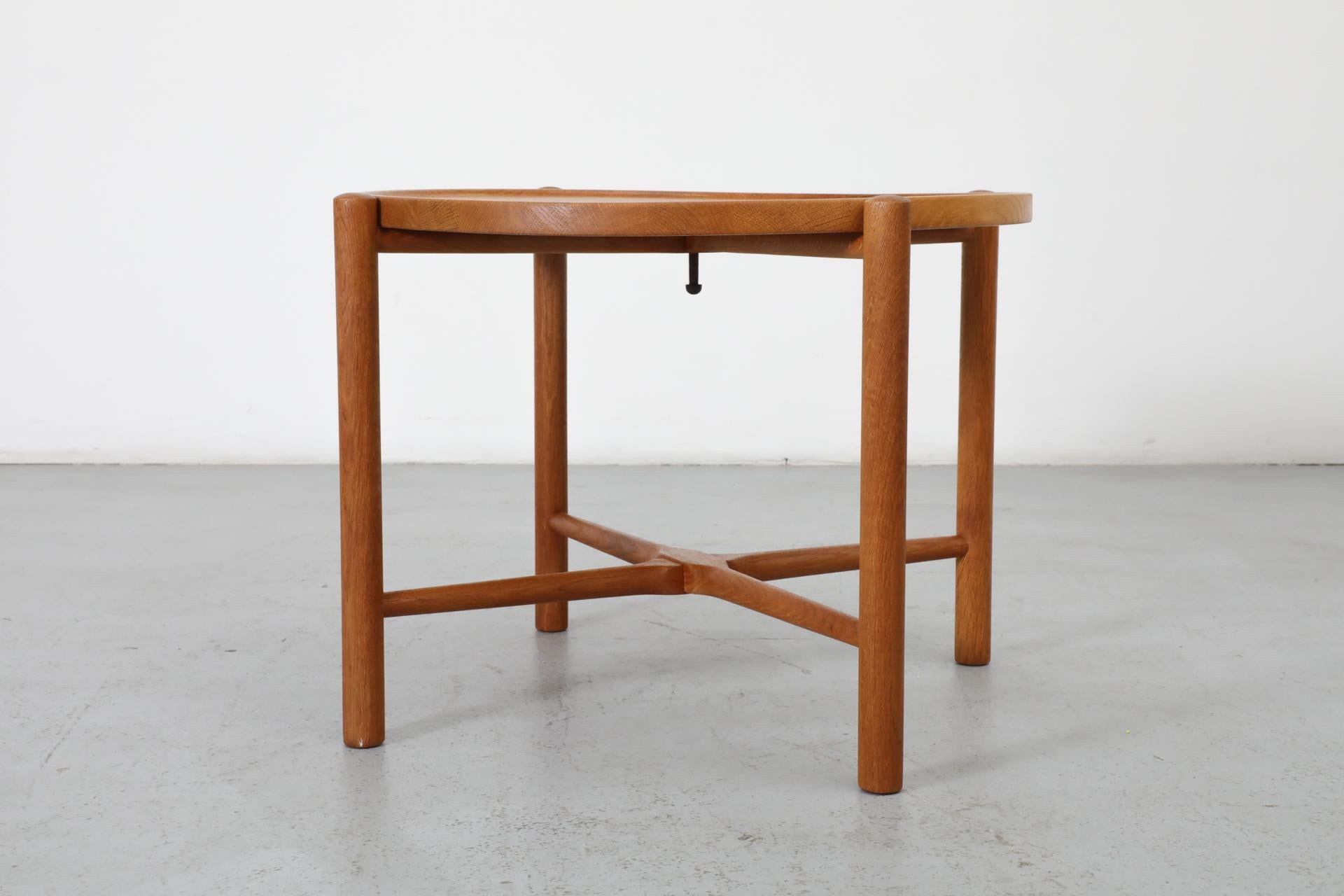 Hans Wegner pour Andreas Tuck Table à plateau en chêne AT35 en vente 2
