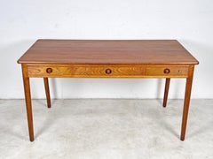 Hans Wegner For Andreas Tuck Danish Desk in Teak and Oak Circa 1950s