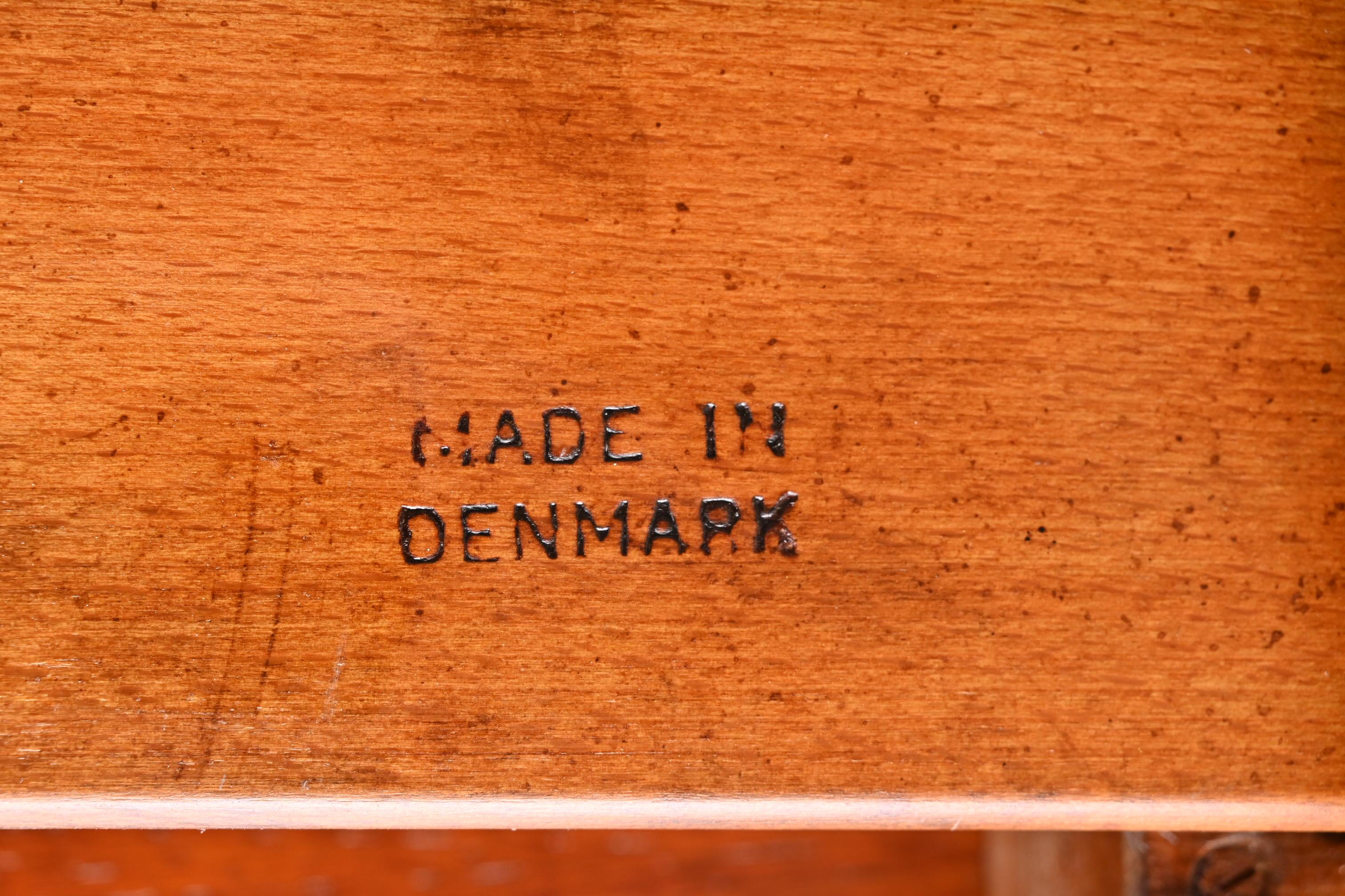 Table de salle à manger à rallonge moderne danoise en teck Hans Wegner pour Andreas Tuck en vente 5