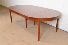 Hans Wegner for Andreas Tuck Danish Modern Teak Extension Dining Table