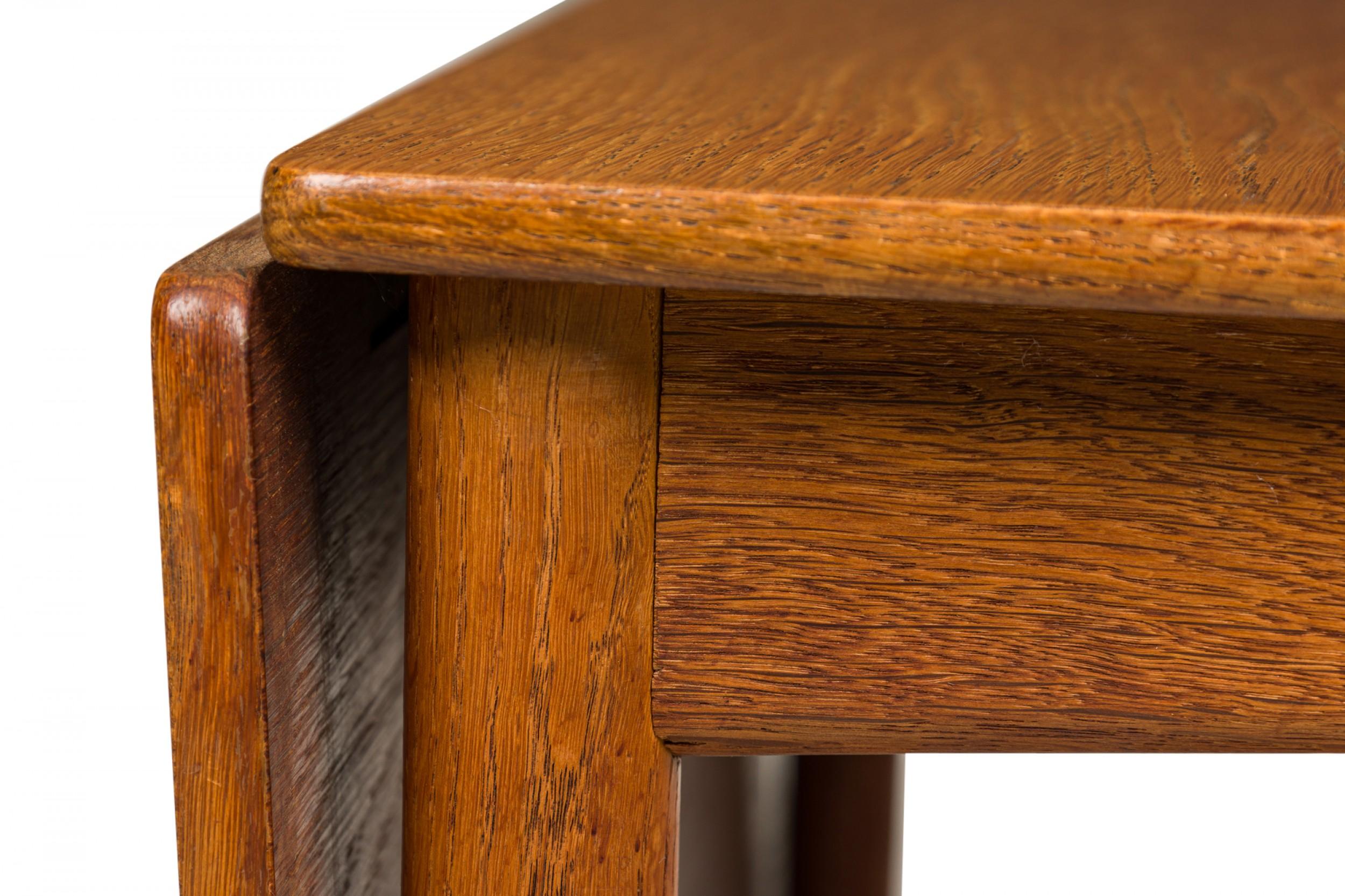 Hans Wegner for Andreas Tuck Danish Wooden Drop Leaf End / Side Table For Sale 2
