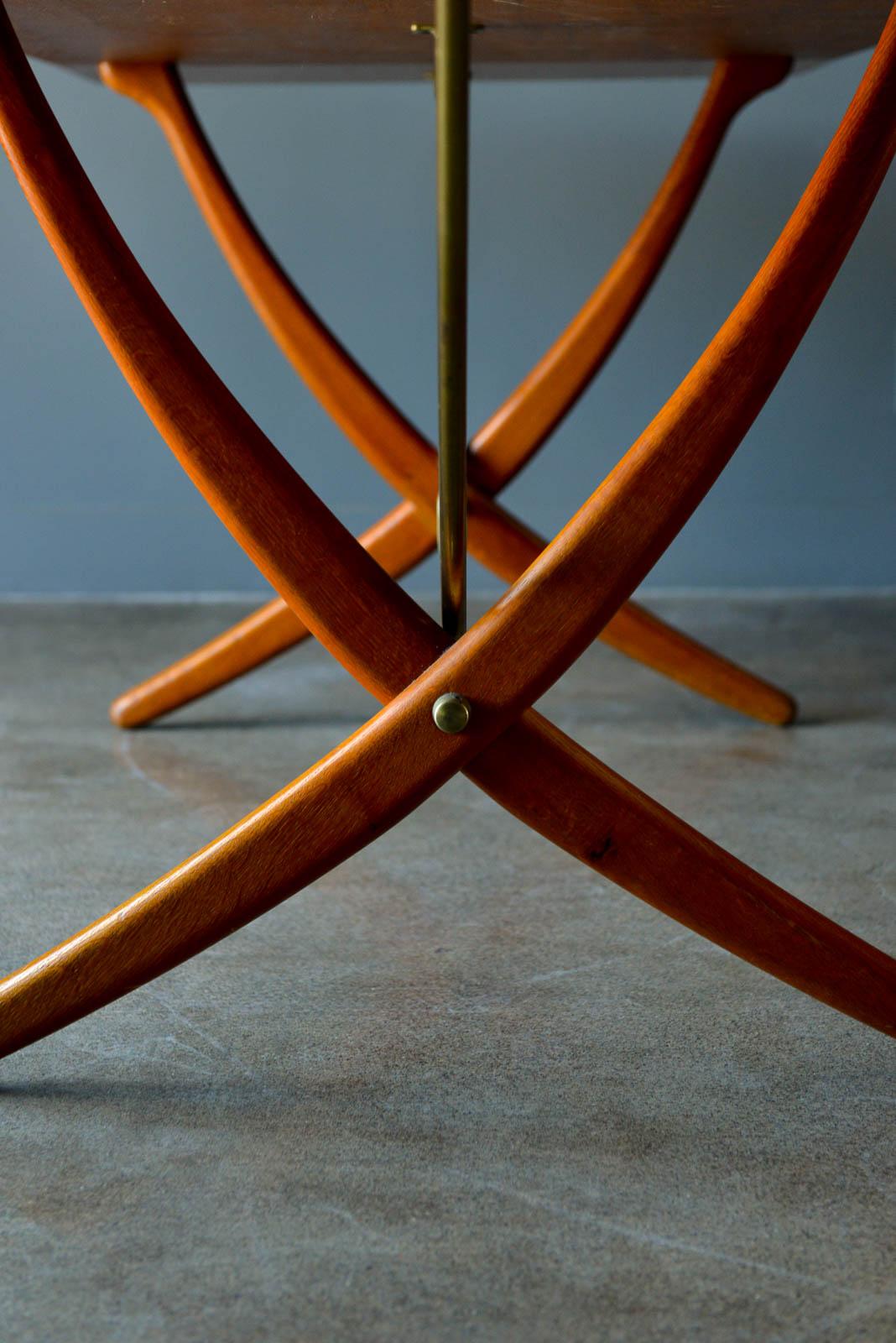 Hans Wegner for Andreas Tuck Model AT-304 Dining Table, circa 1955 1