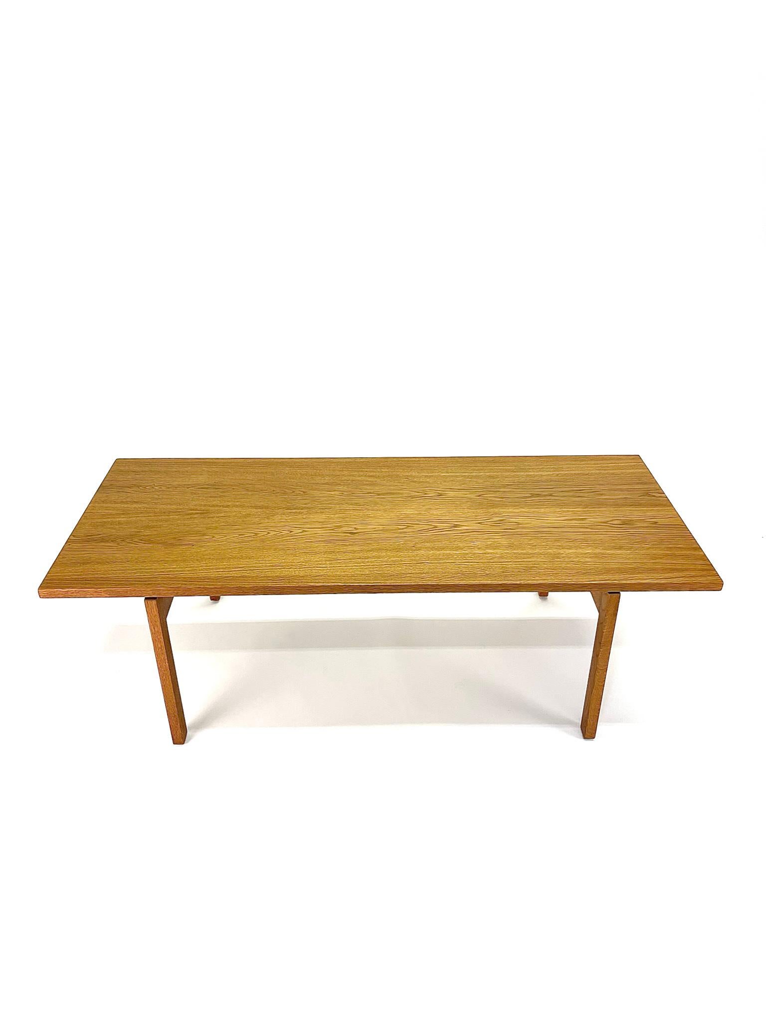 Mid-Century Modern Hans Wegner for Andreas Tuck Oak Coffee Table, Model AT-15 For Sale