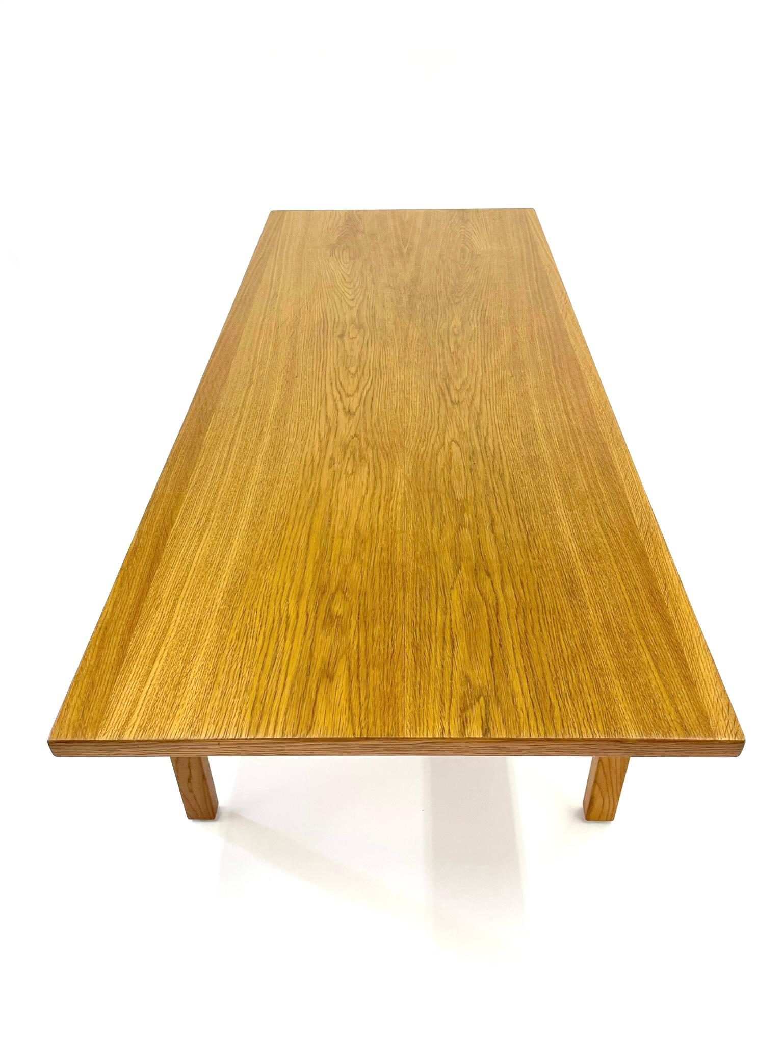 Danish Hans Wegner for Andreas Tuck Oak Coffee Table, Model AT-15 For Sale