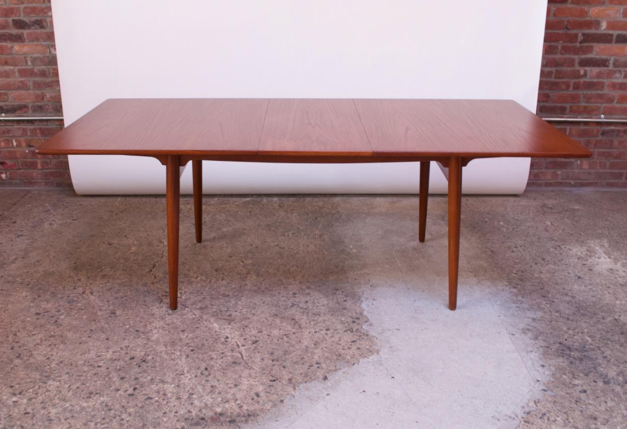 Oak Hans Wegner for Andreas Tuck Teak Extension Dining Table