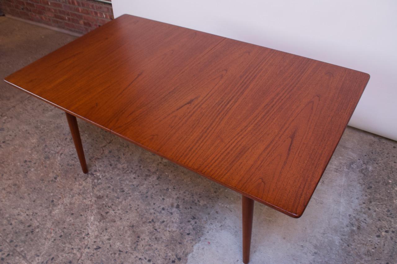 Hans Wegner for Andreas Tuck Teak Extension Dining Table 7