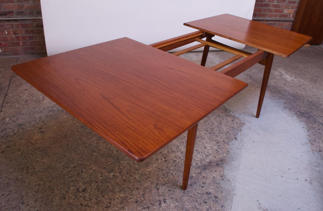 Mid-20th Century Hans Wegner for Andreas Tuck Teak Extension Dining Table